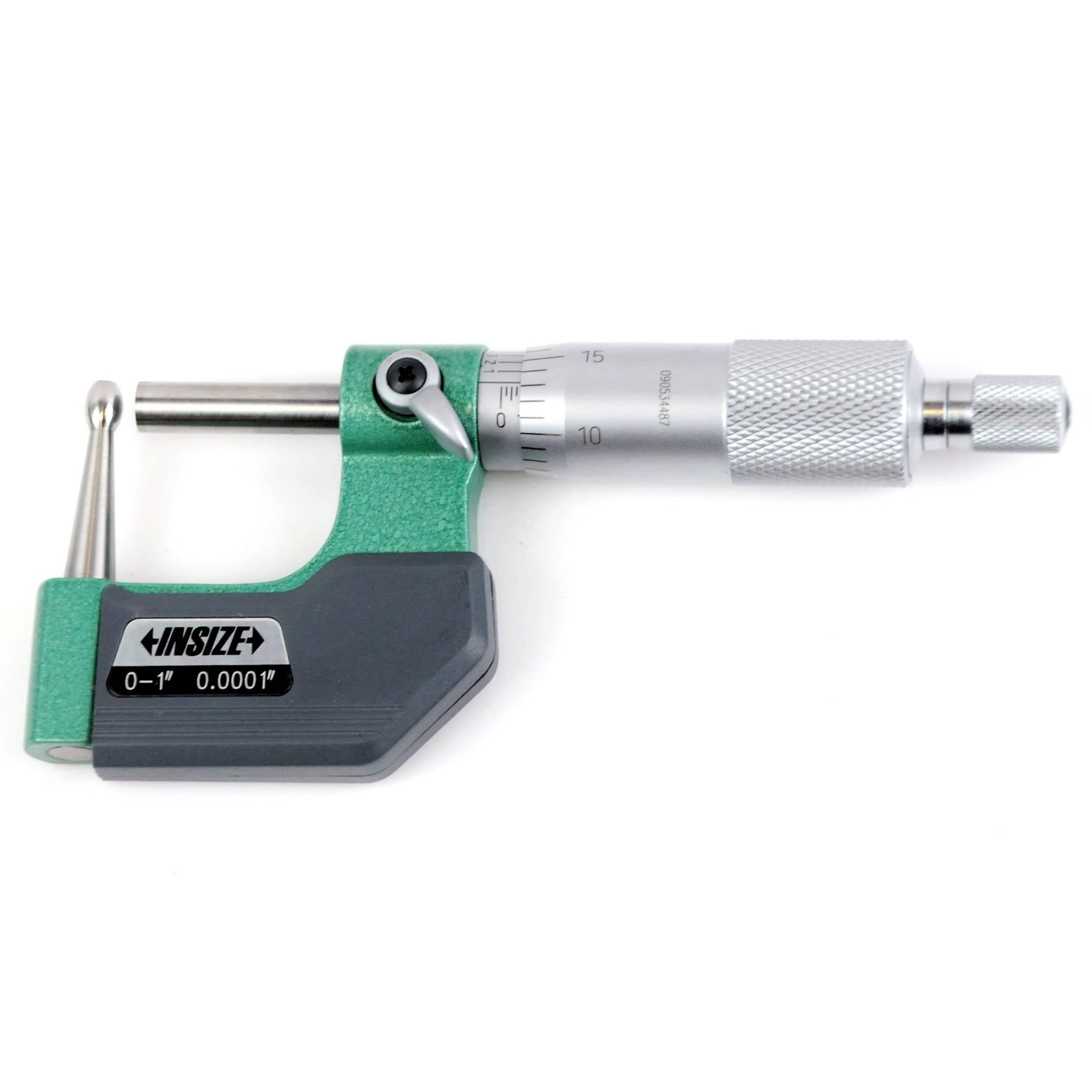 INSIZE Measuring Equipment Insize Type C Cylindrical Anvil Micrometer 0-1" Range Series 3261-1C