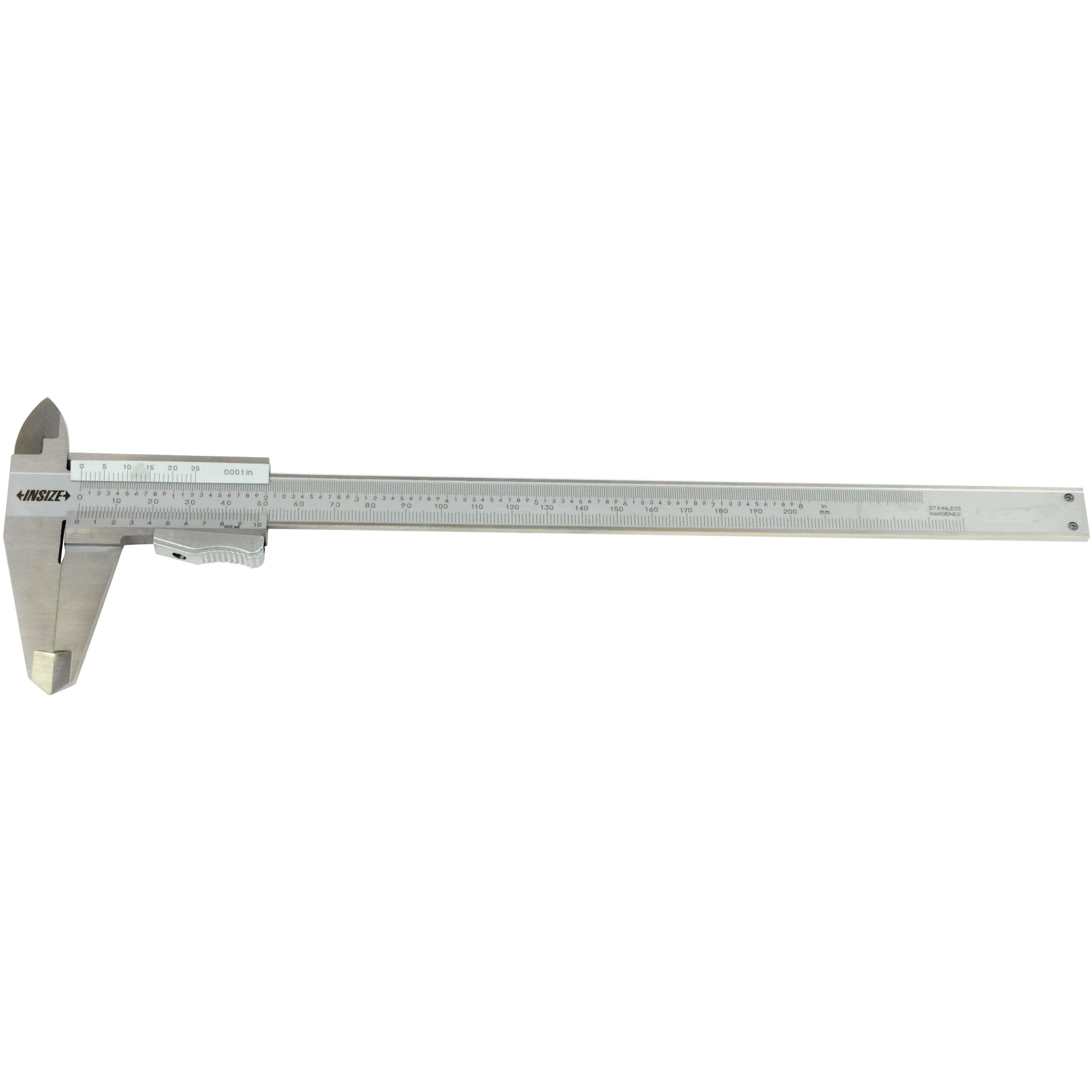 INSIZE Measuring Equipment Insize Vernier Caliper 0-200mm/0-8" x 0.02mm Range Series 1223-2002