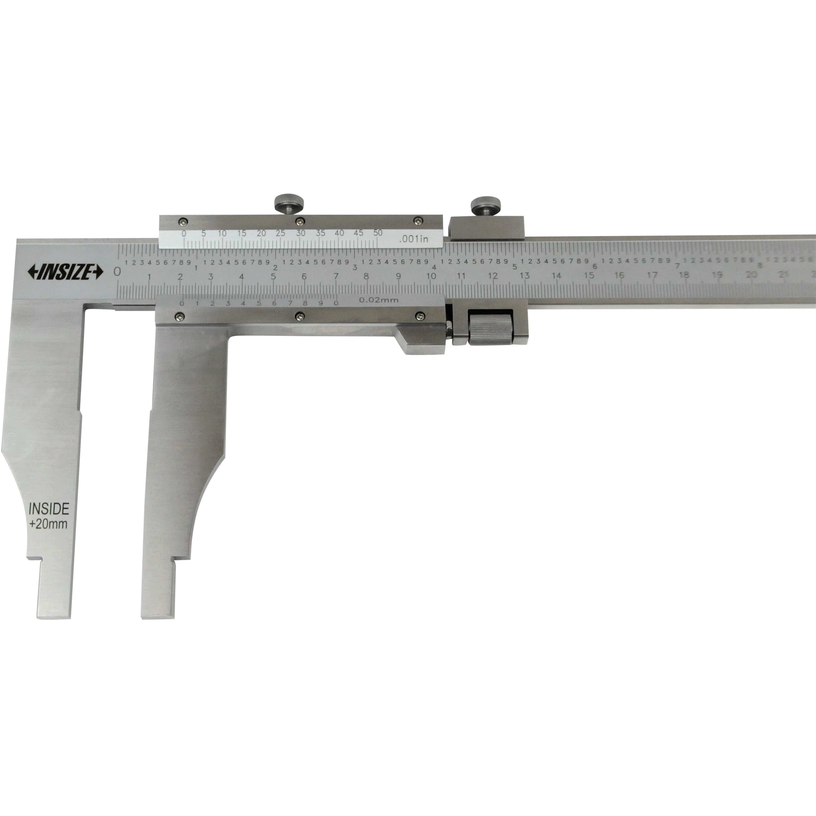 INSIZE Measuring Equipment Insize Vernier Caliper 0-600mm/0-24" Range Series 1214-600