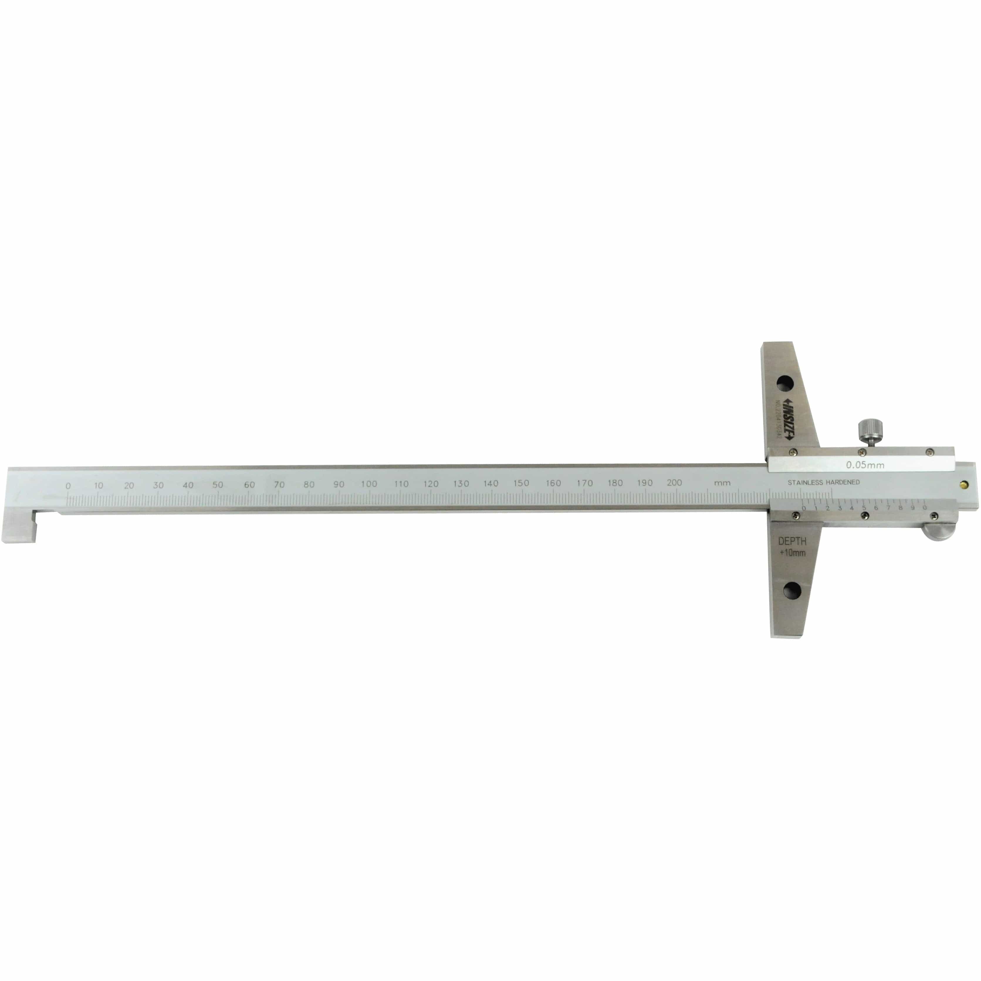 INSIZE Measuring Equipment Insize Vernier Hook Depth Gauge 0-200mm Range Series 1248-200