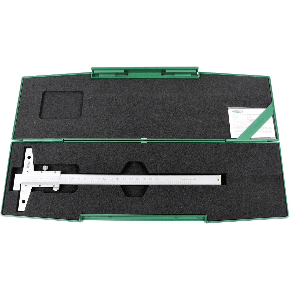 INSIZE Measuring Equipment Insize Vernier Hook Depth Gauge 0-200mm Range Series 1248-200