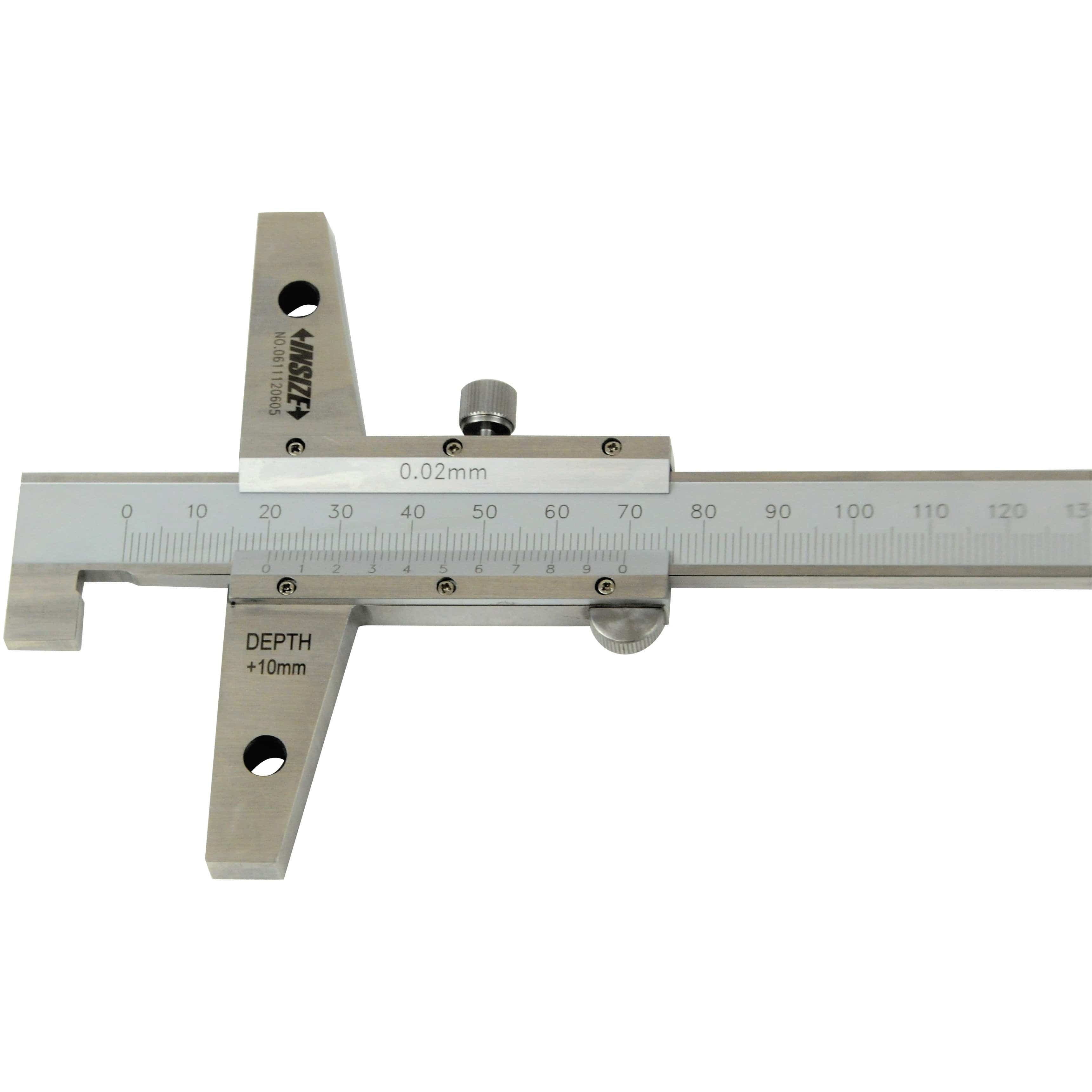 INSIZE Measuring Equipment Insize Vernier Hook Depth Gauge 0-200mm Range Series 1248-2001