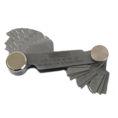 Insize Metric 60° Screw Pitch Gauge 0.25-7mm Range Series 4820-124 - Twin Eagle Imports