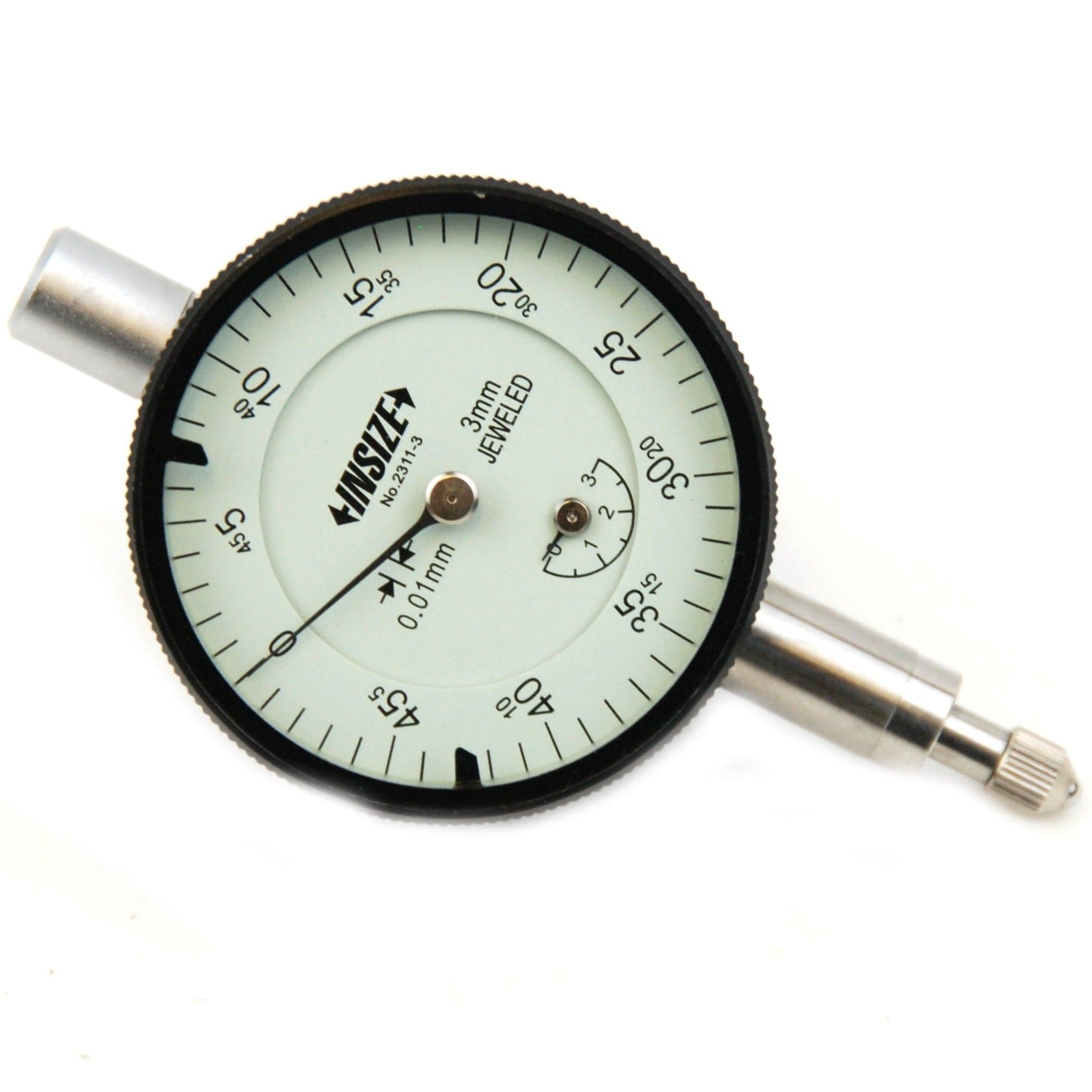 Insize Metric Compact Dial Indicator 3mm Range Series 2311-3 - Twin Eagle Imports