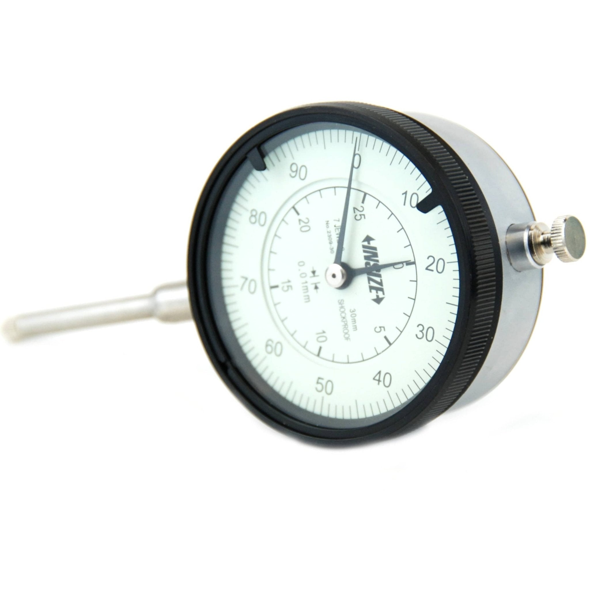 Insize Metric Long Stroke Dial Indicator 30mm Range Series 2309-30 - Twin Eagle Imports