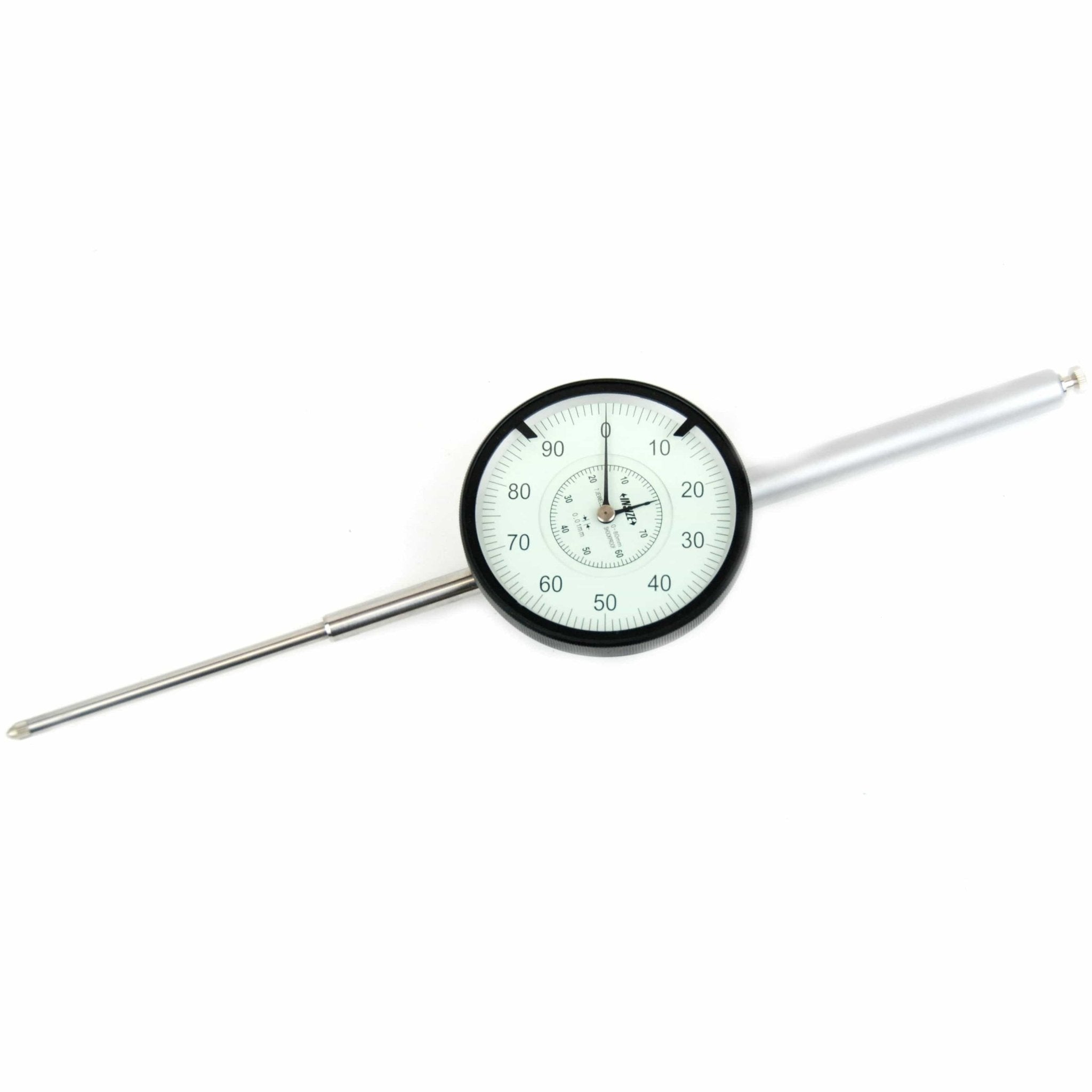 Insize Metric Long Stroke Dial Indicator 80mm Range Series 2309-80D - Twin Eagle Imports