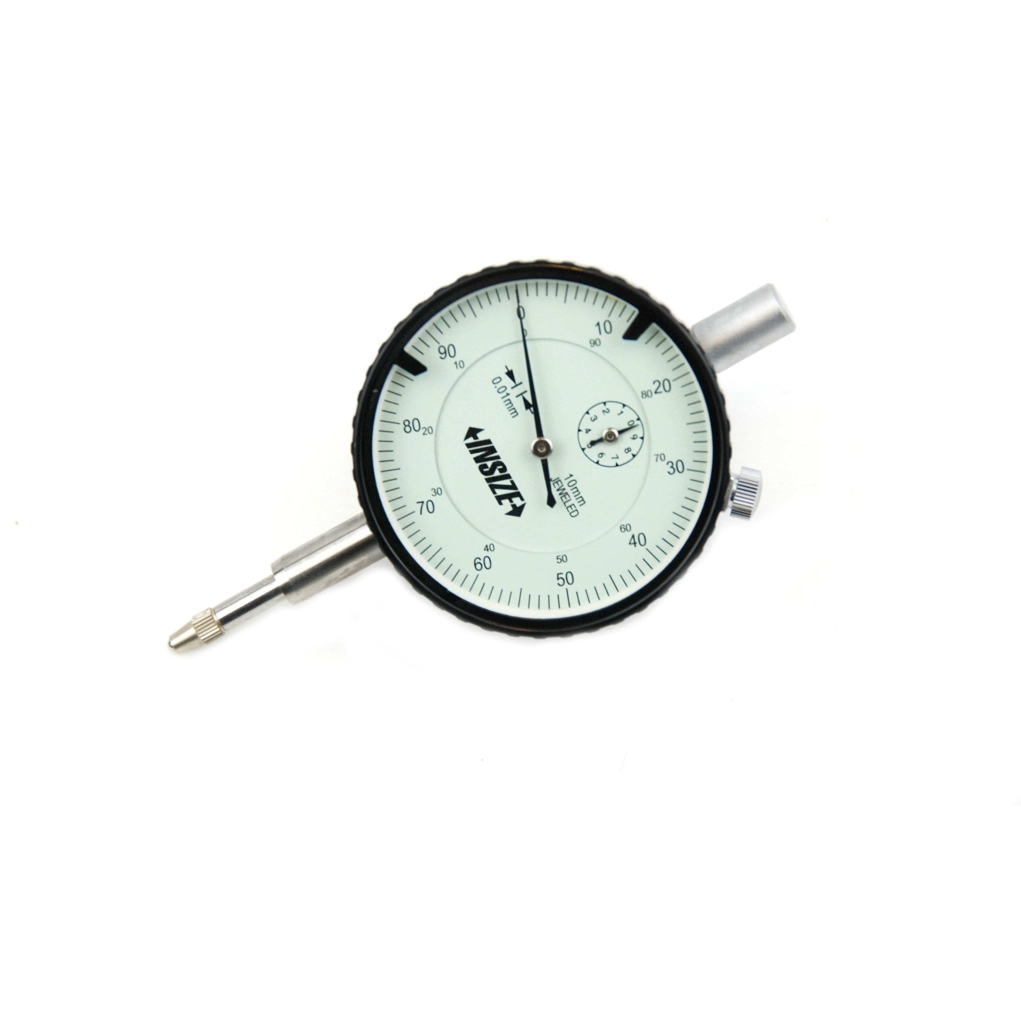 Insize Metric Lug Back Dial Indicator 10mm Range Series 2308-10A - Twin Eagle Imports