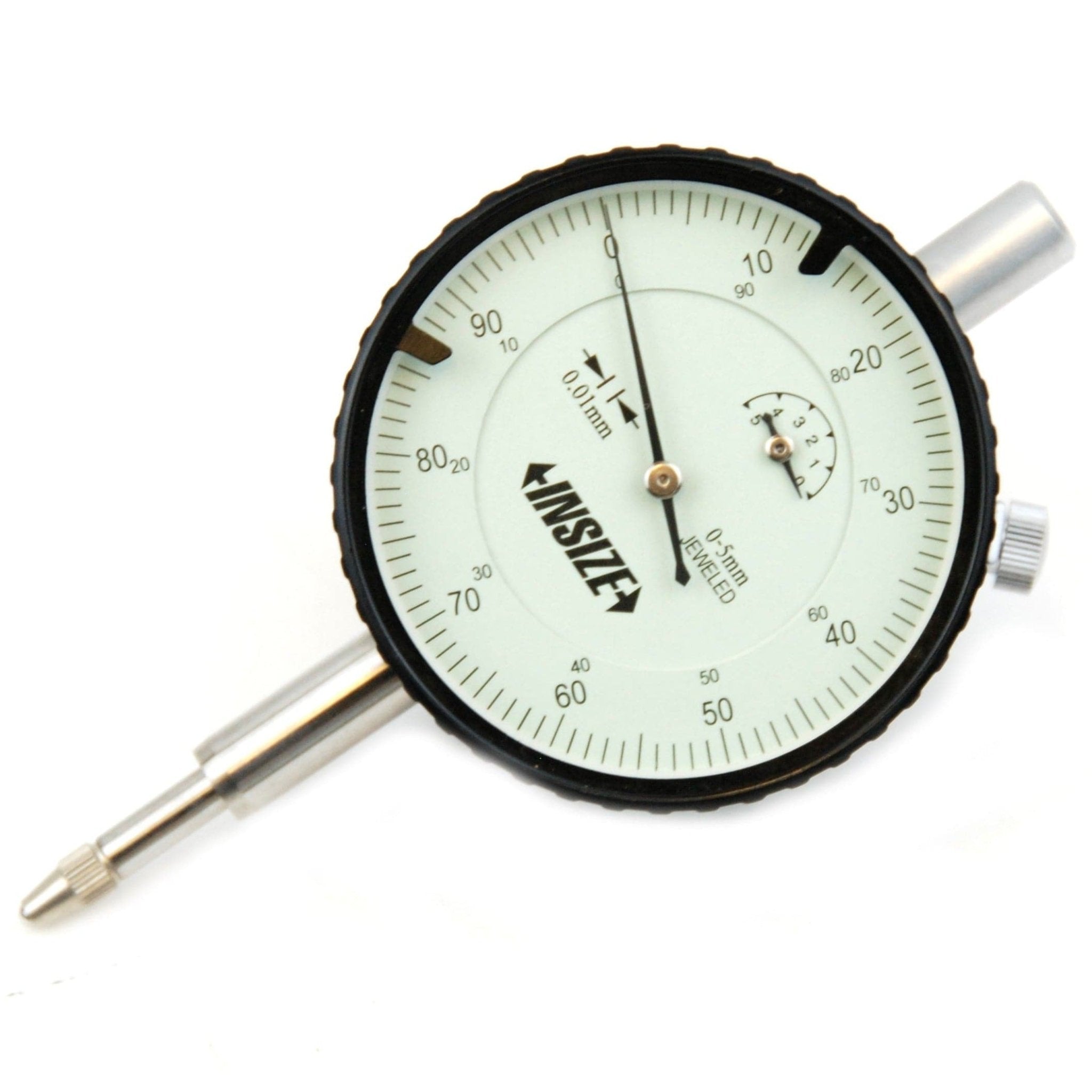 Insize Metric Lug Back Dial Indicator 5mm Range Series 2308-5A - Twin Eagle Imports