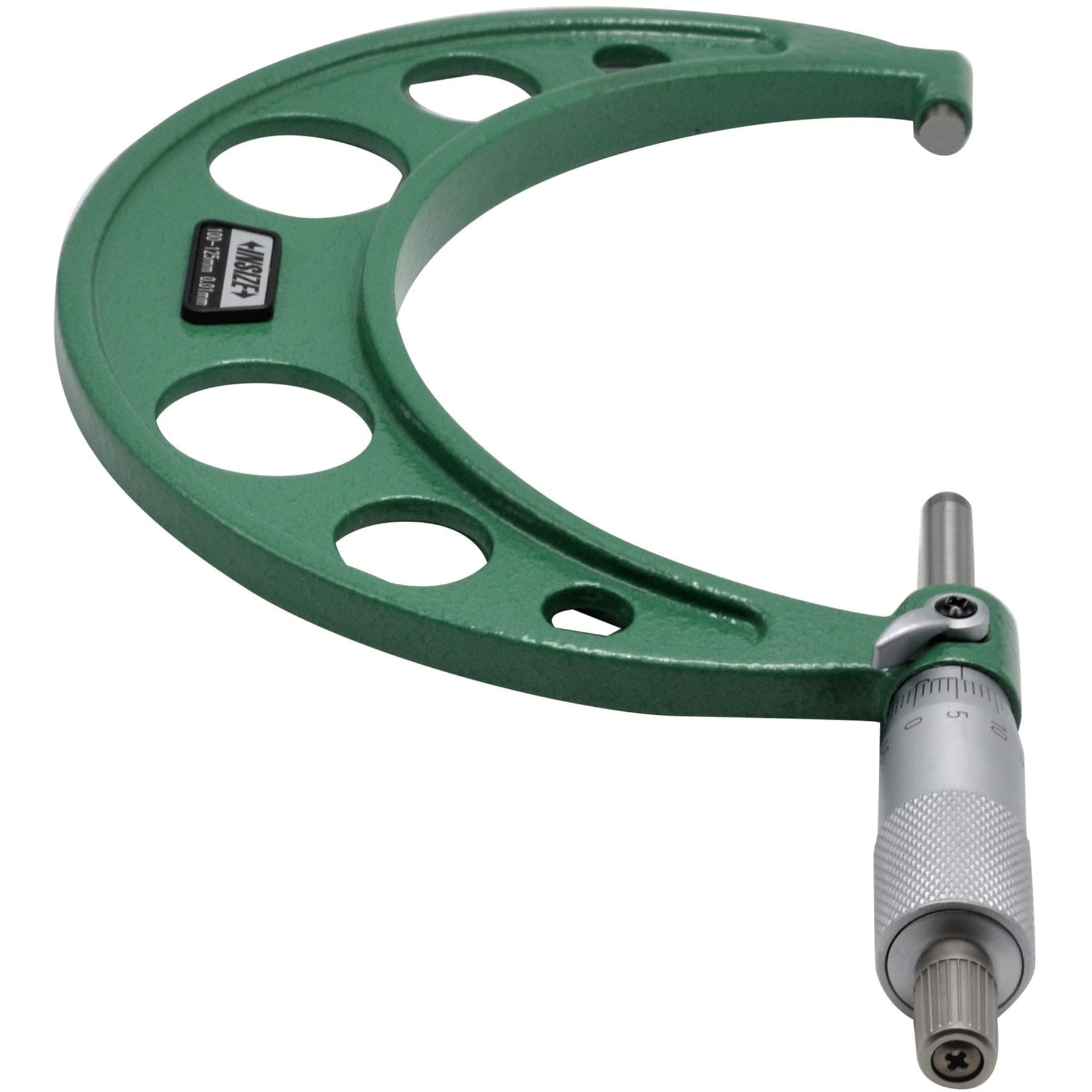 Insize Metric Outside Micrometer 100-125mm Range Series 3203-125A - Twin Eagle Imports