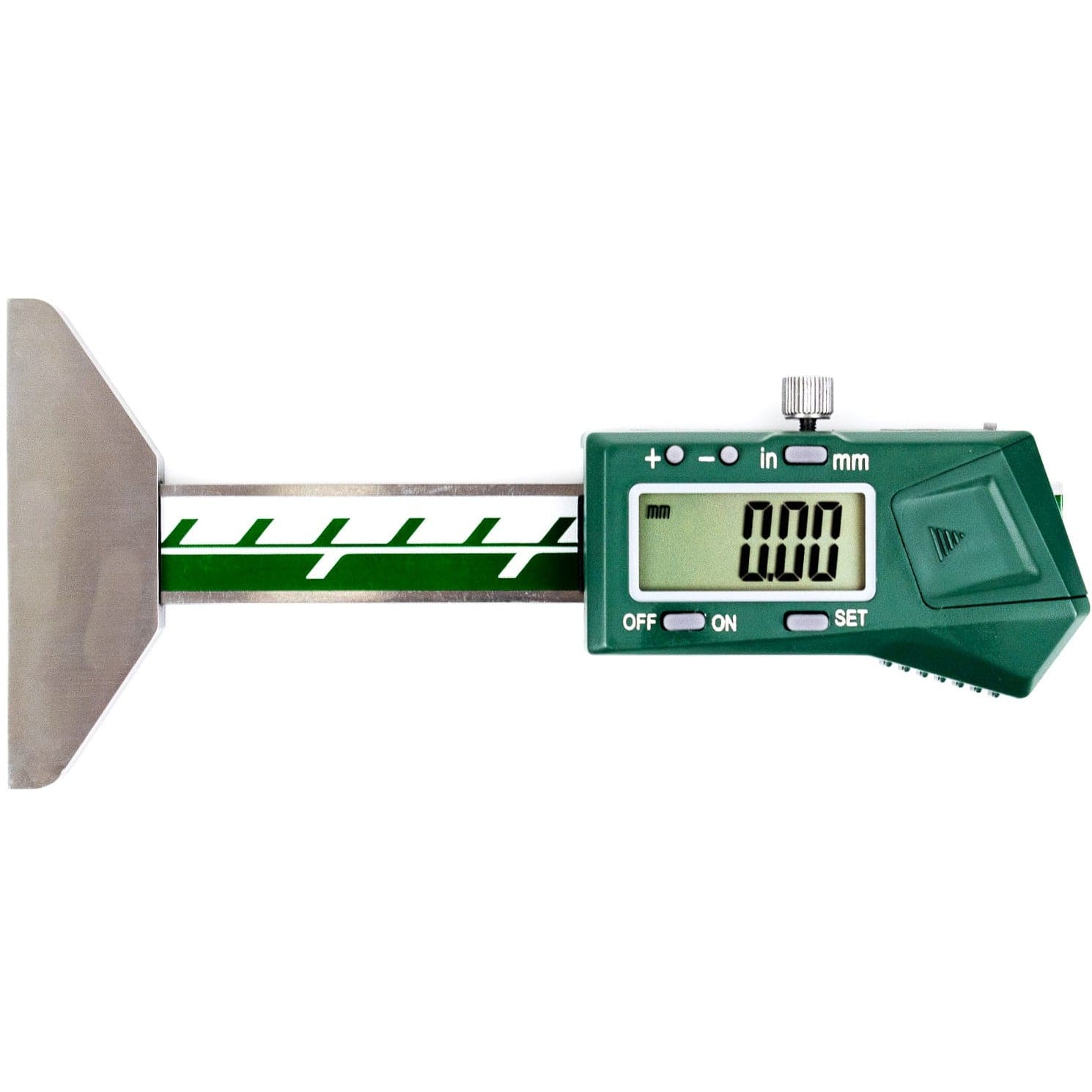 Insize Mini Digital Depth Gauge W/ Round Bar 140mm Range Series 1140-50 - Twin Eagle Imports