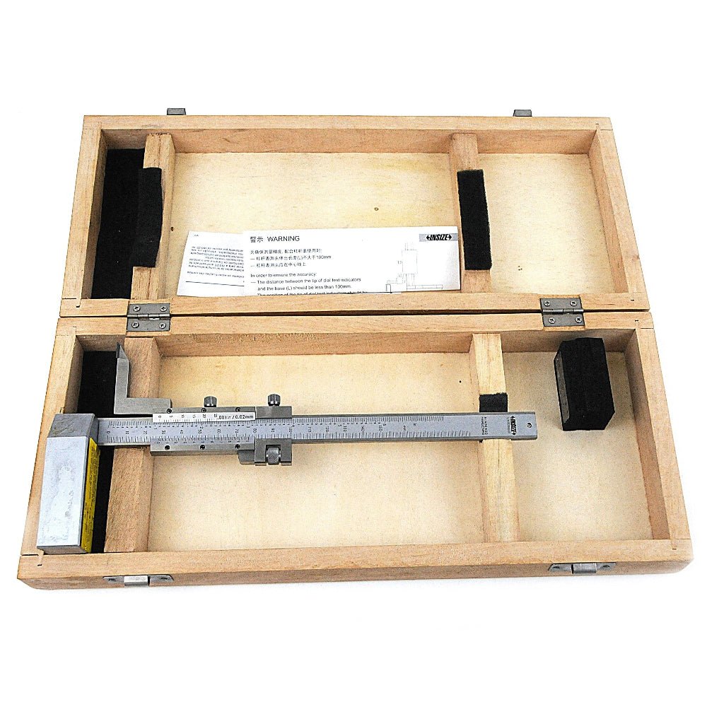 Insize Mini Vernier Height Gauge 0-150mm / 0-6" Range Series 1253-150 - Twin Eagle Imports