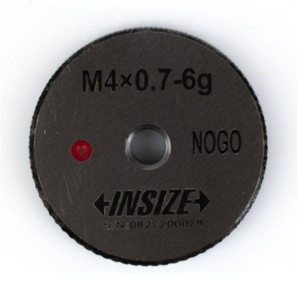 Insize NOGO Thread Ring Gauge M4X07 Series 4120-4N - Twin Eagle Imports