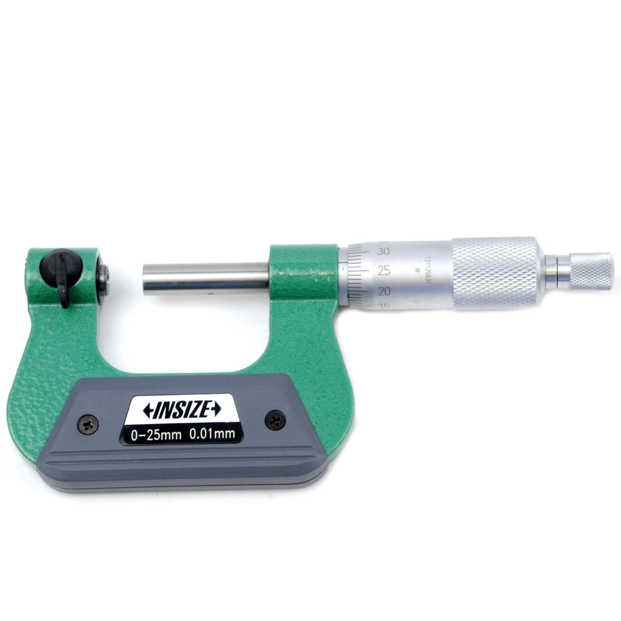 Insize Non-Rotating Micrometer with Anvil/spindle tips 0-25mm Range Series 3280-25A - Twin Eagle Imports