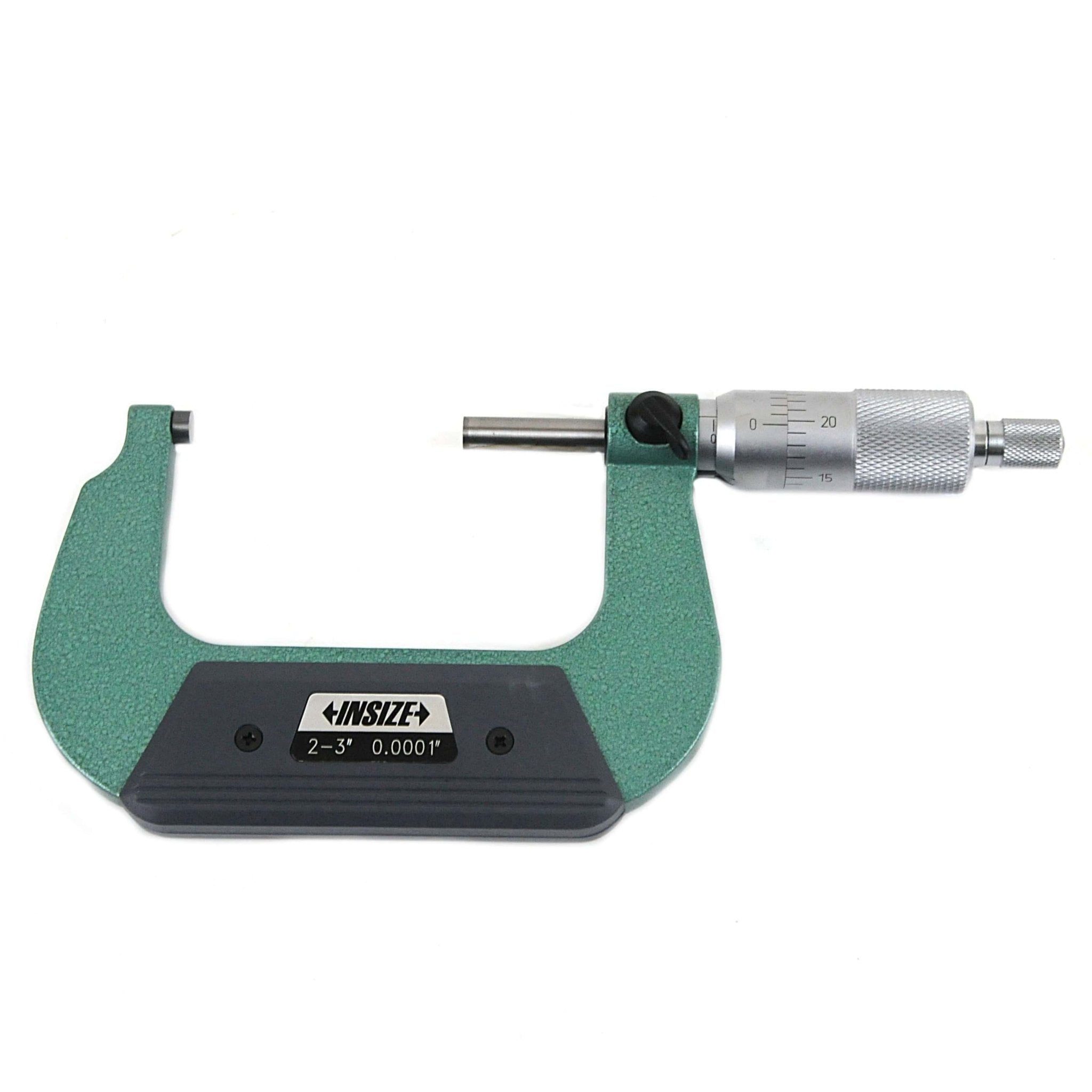 Insize Outside Micrometer 2-3" Range Series 3207-3 - Twin Eagle Imports