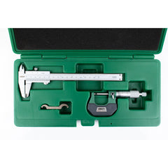 Insize Outside Micrometer & Vernier Measuring Tool Set Series 5021 - Twin Eagle Imports