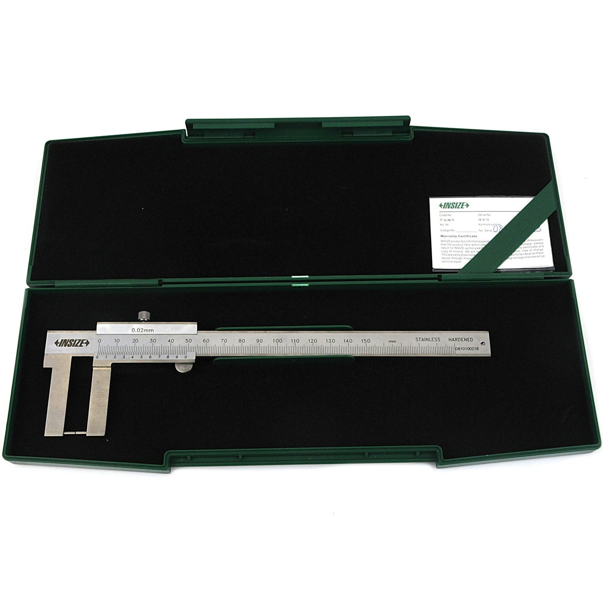 Insize Outside Point Vernier Caliper 0-150mm Range Series 1285-1501 - Twin Eagle Imports