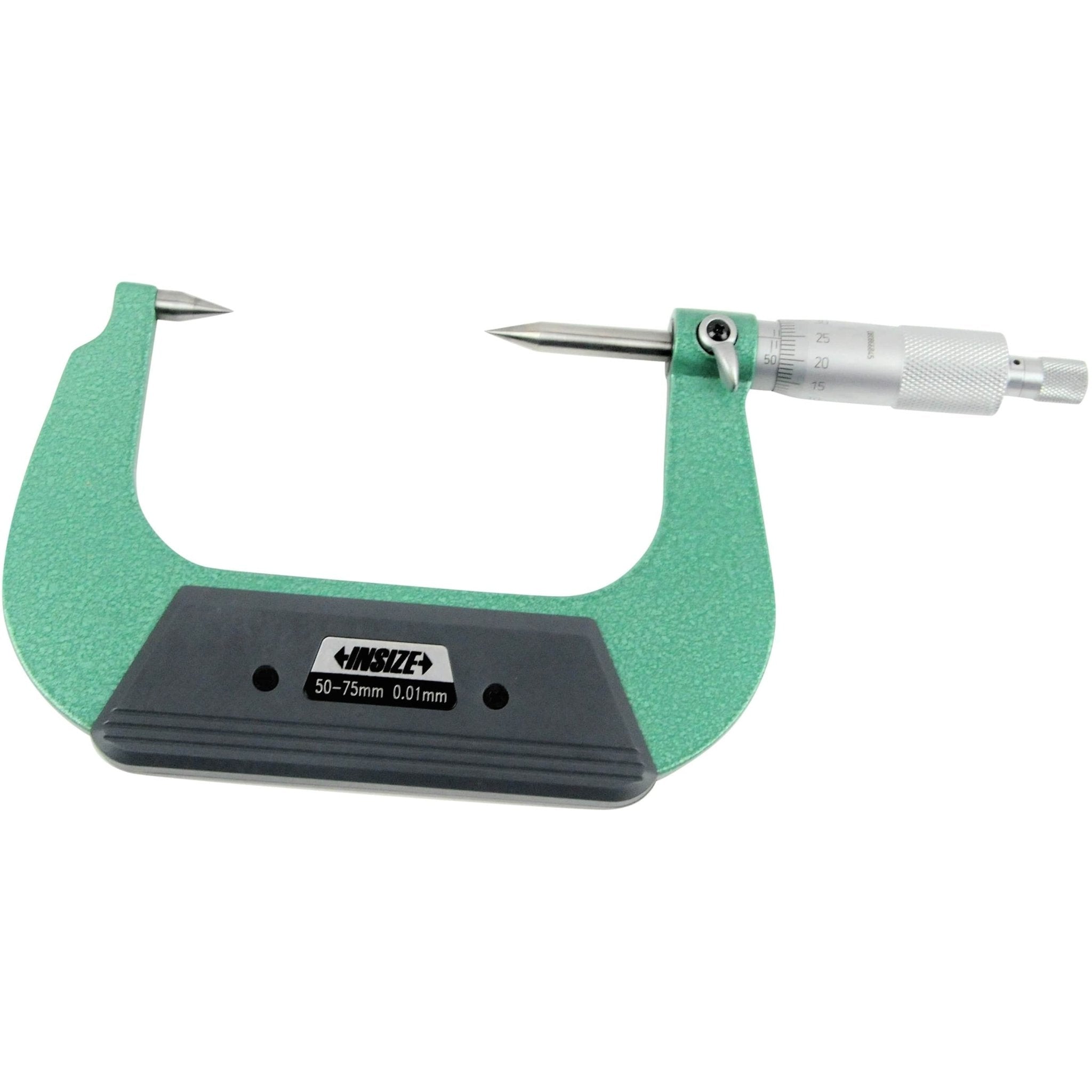 Insize Point Micrometer 50-75mm Range Series 3230-75A - Twin Eagle Imports