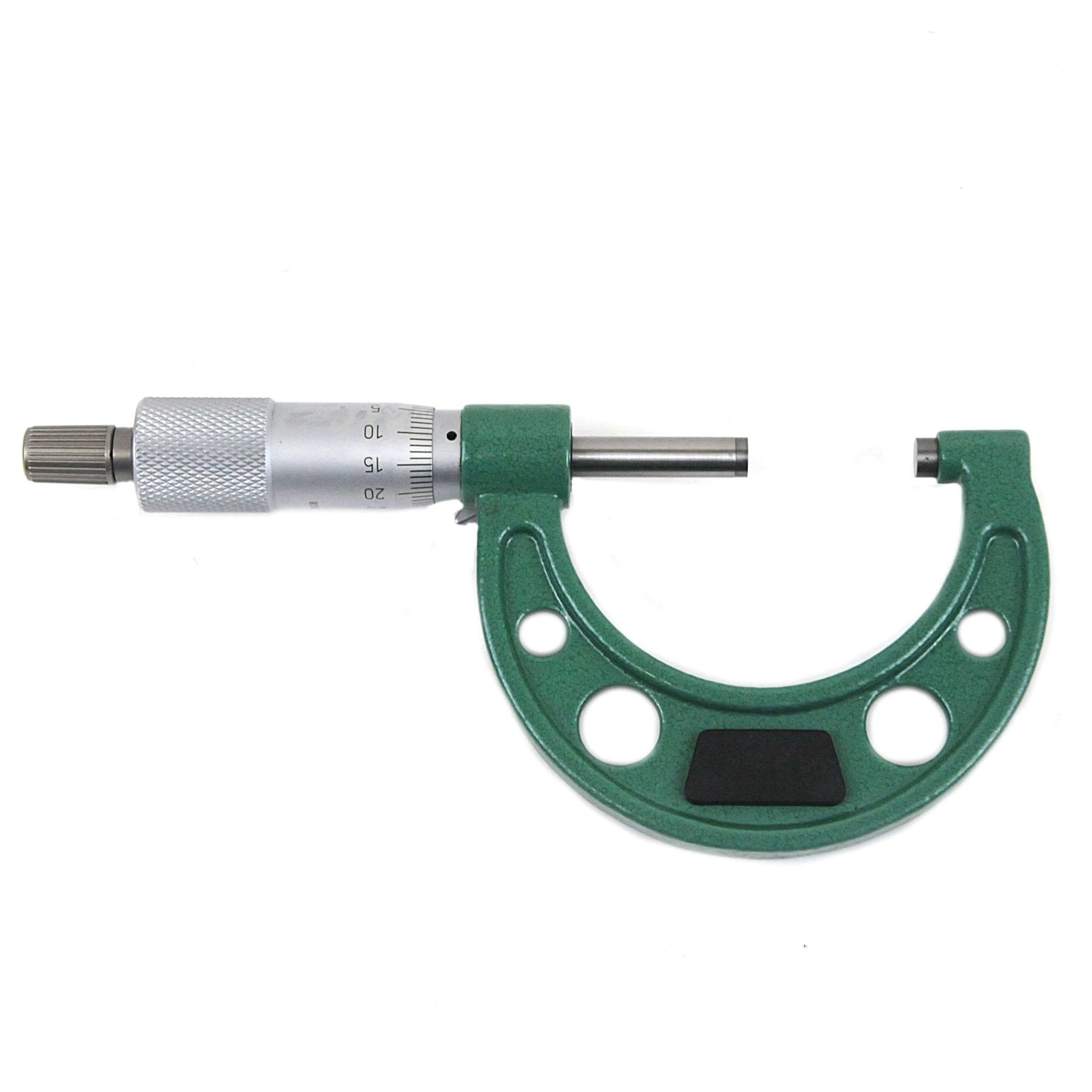 Insize Ratchet Stop Type Outside Micrometer 25-50mm Range Series 3210-50A - Twin Eagle Imports