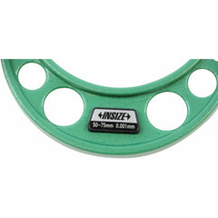 Insize Ratchet Stop Type Outside Micrometer 50-75mm Range Series 3210-75A - Twin Eagle Imports