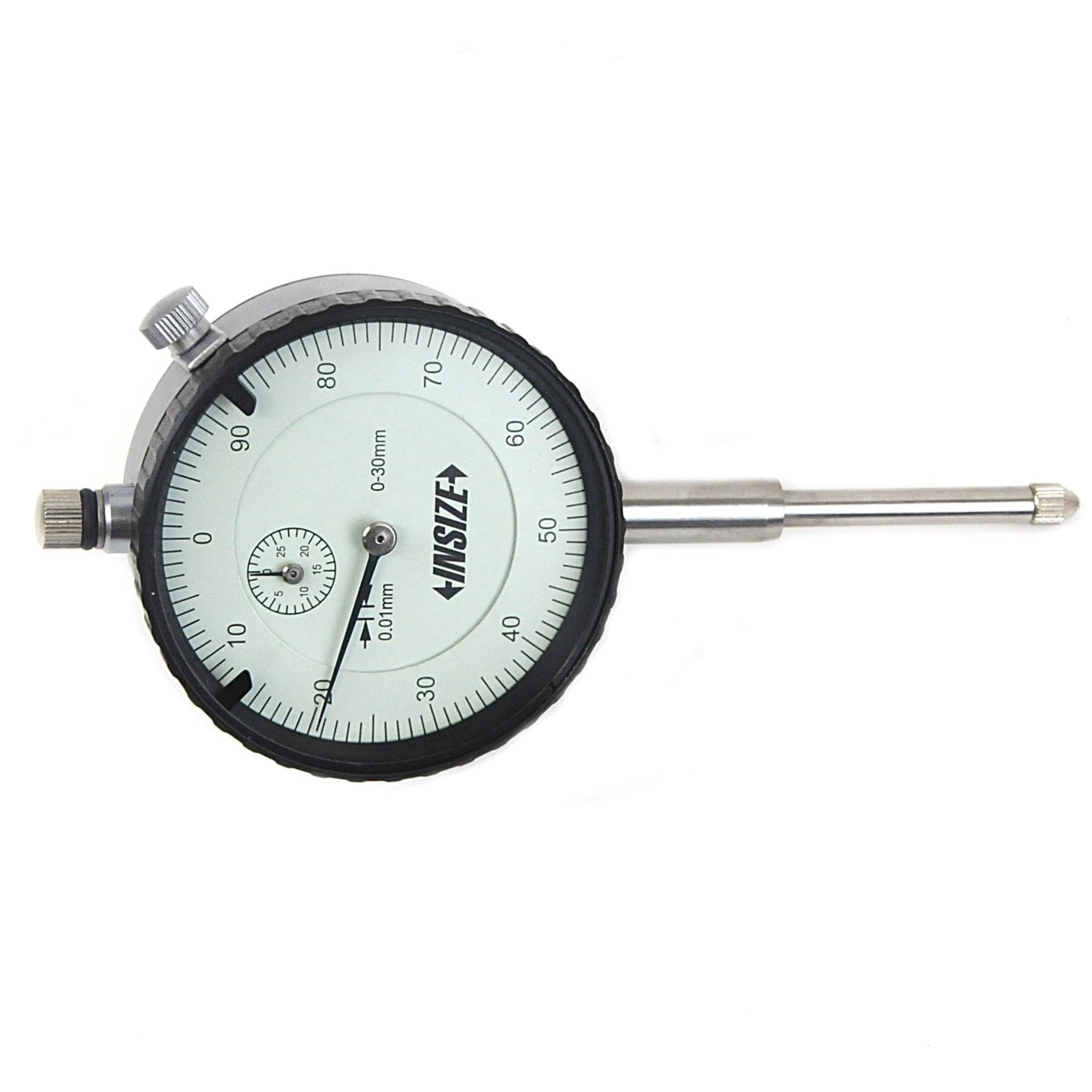 Insize Reverse Reading Dial Indicator 0-30mm x 0.01mm Range Series 2802-30 - Twin Eagle Imports