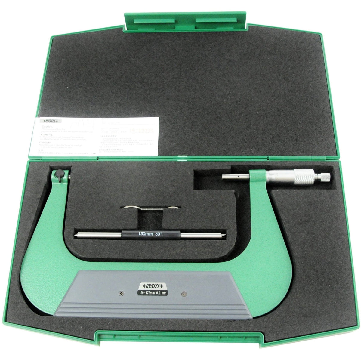 Insize Screw Thread Micrometer 150-175mm Range Series 3281-175A - Twin Eagle Imports