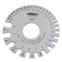 Insize Sheet Metal Gauge AWG 0–36 Range Series 4809 - Twin Eagle Imports