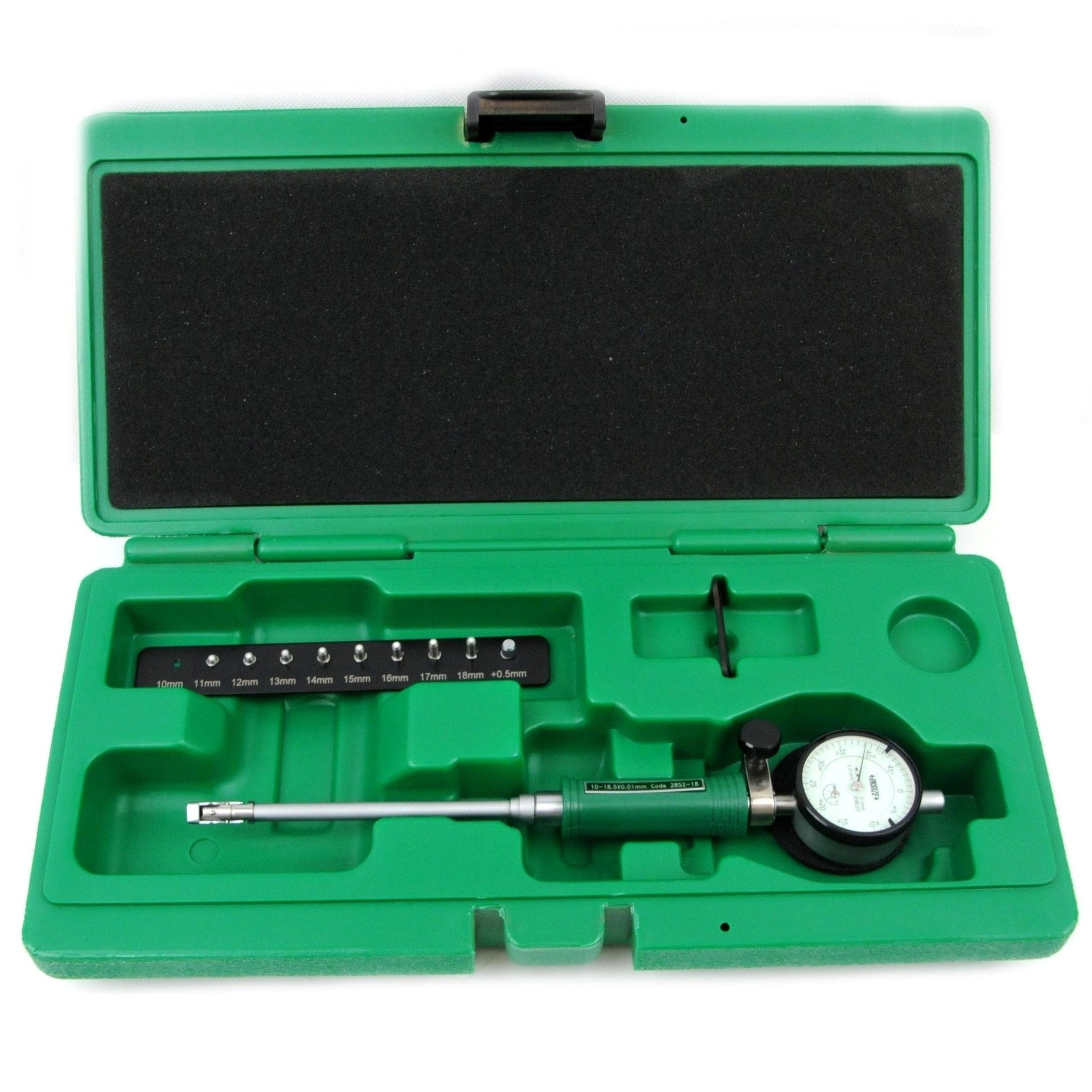 Insize Small Hole Bore Gauge 10-18.5mm Range Series 2852-18 - Twin Eagle Imports