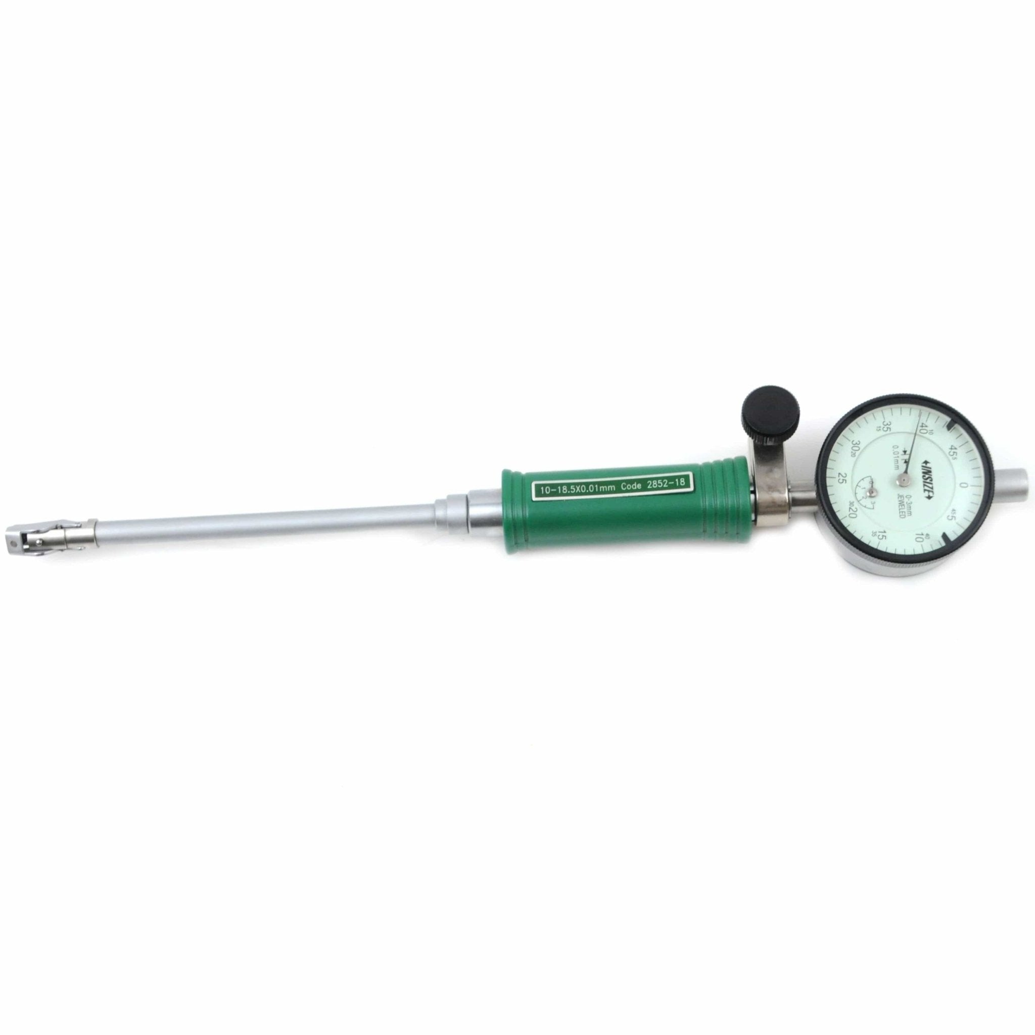 Insize Small Hole Bore Gauge 10-18.5mm Range Series 2852-18 - Twin Eagle Imports