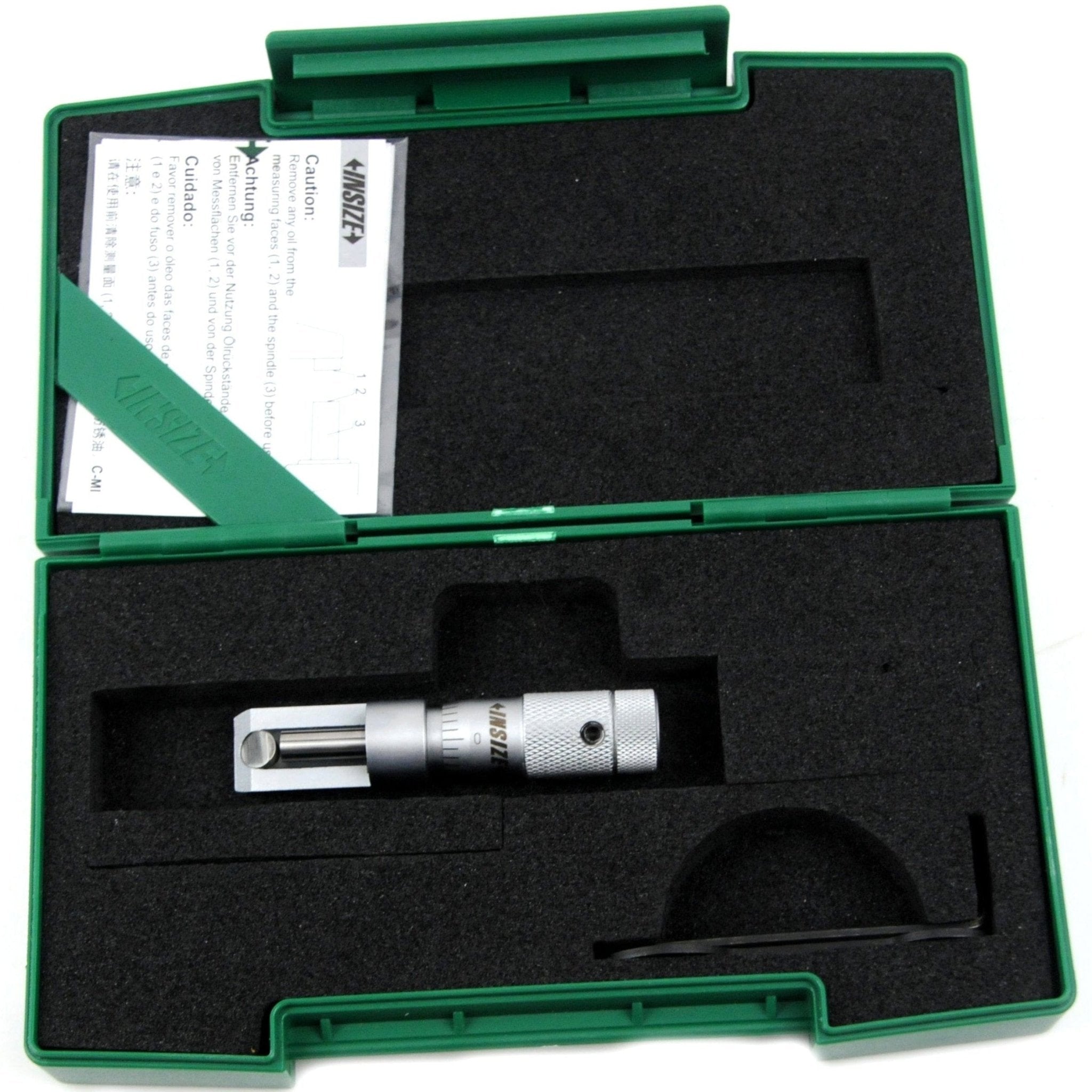 Insize Spray Can Seam Micrometer 0-0.6" Range Series 3293-063 - Twin Eagle Imports