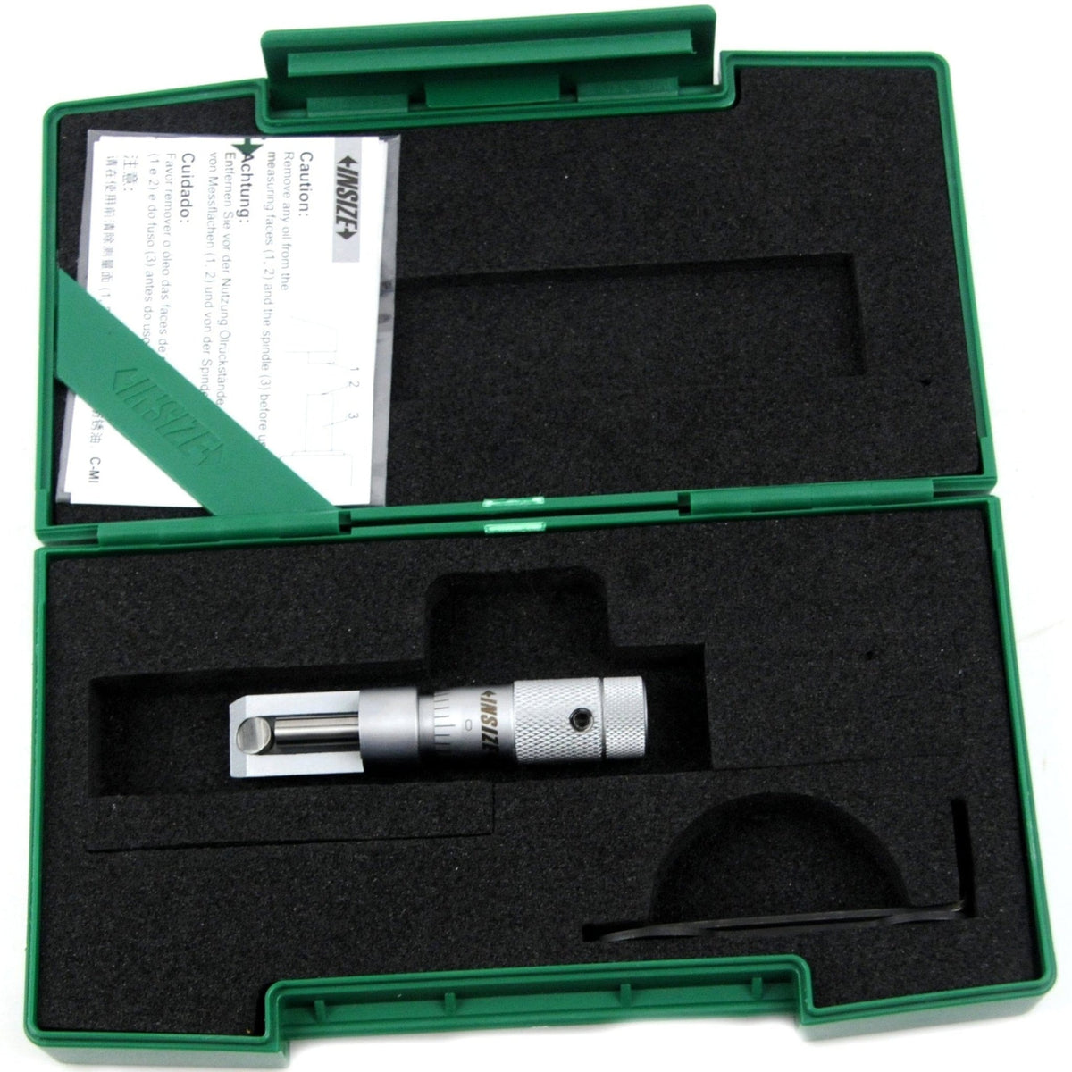 Insize Spray Can Seam Micrometer 0-0.6" Range Series 3293-063 - Twin Eagle Imports