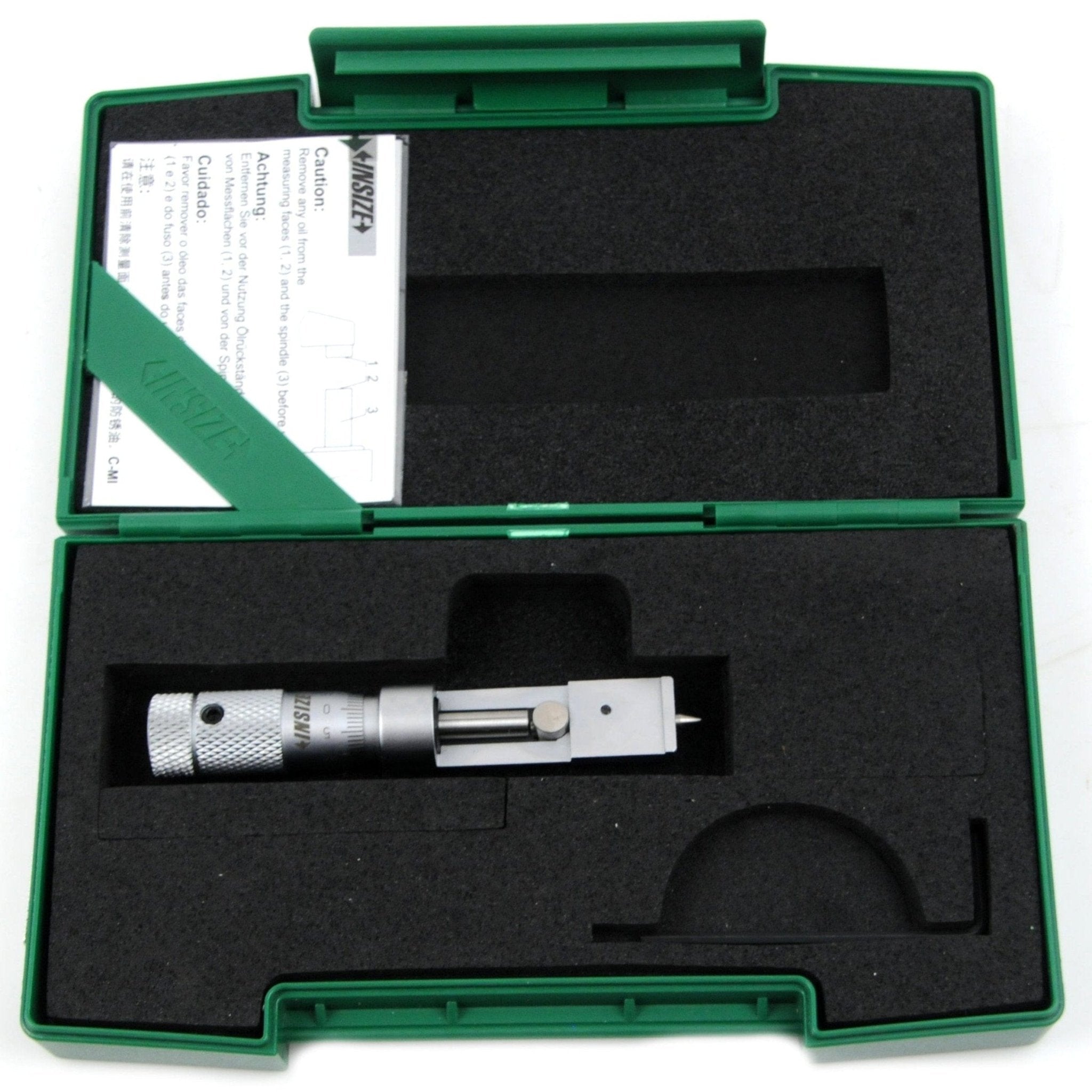 Insize Steel Can Seam Micrometer 0-13mm Range Series 3293-131 - Twin Eagle Imports