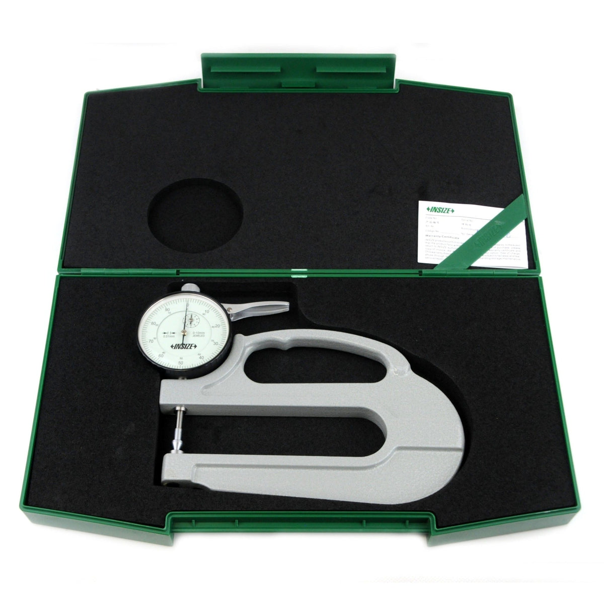 Insize Thickness Gauge 0-10mm x 0.01mm Range Series 2365-10B - Twin Eagle Imports