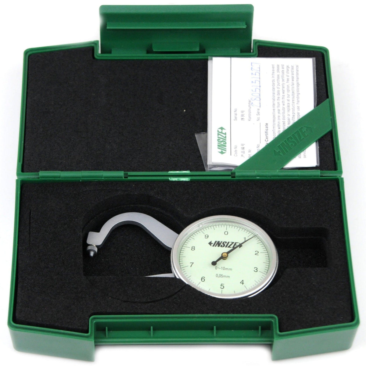 Insize Thickness Gauge 0-10mm x 0.05mm Range Series 2862-101 - Twin Eagle Imports
