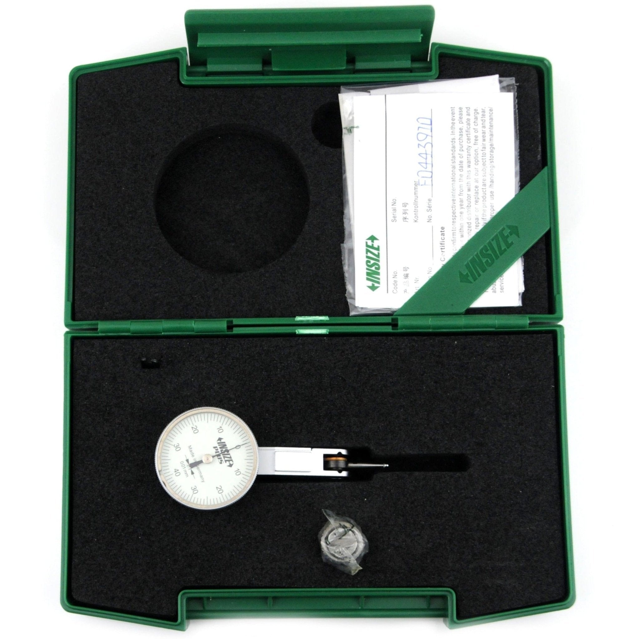 Insize Thickness Gauge 0-10mm x 0.05mm Range Series 2862-102 - Twin Eagle Imports