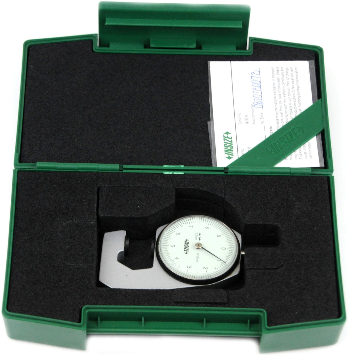 Insize Thickness Gauge 0-10mm x 0.1mm Range Series 2361-10 - Twin Eagle Imports