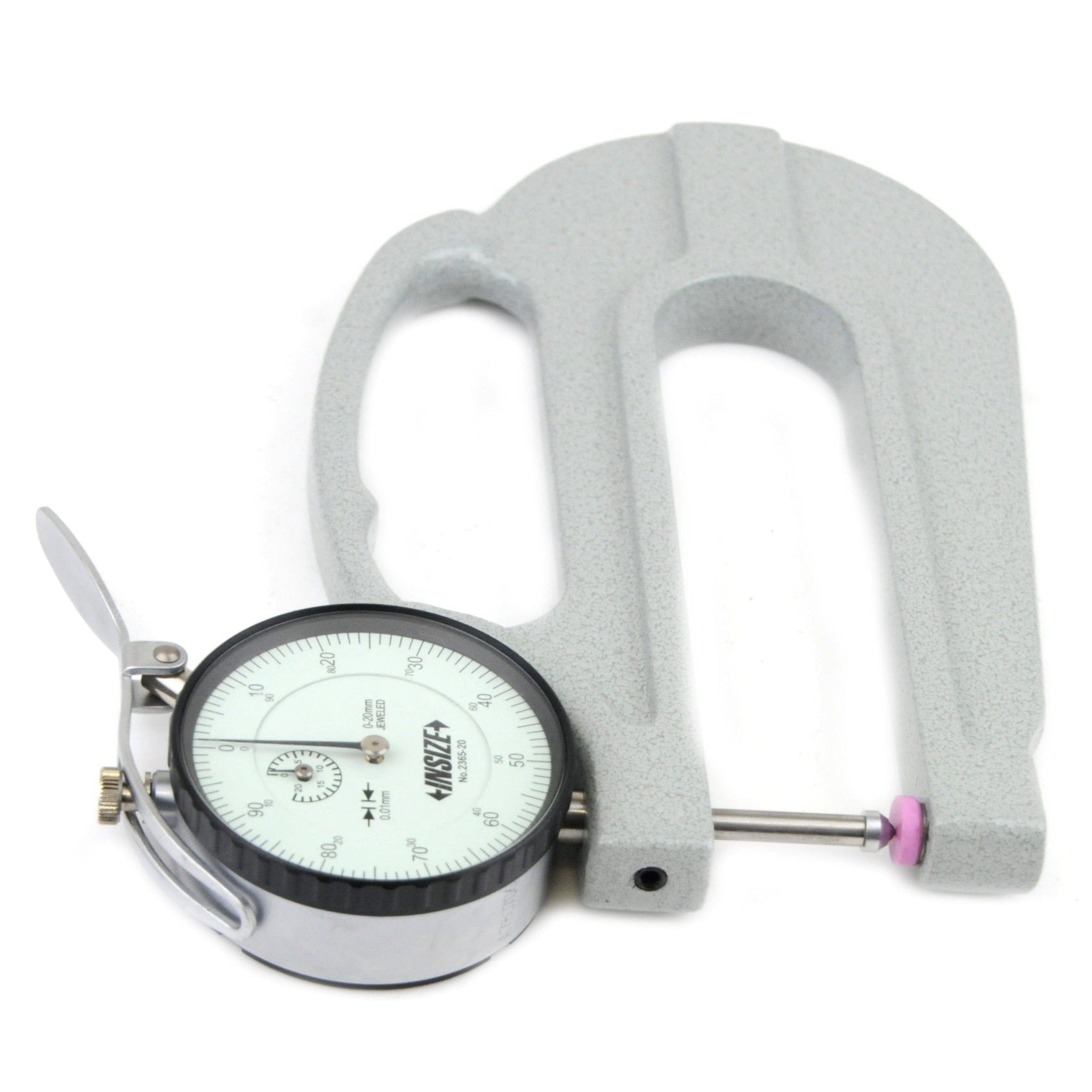Insize Thickness Gauge 0-20mm x 0.01mm Range Series 2365-20B - Twin Eagle Imports