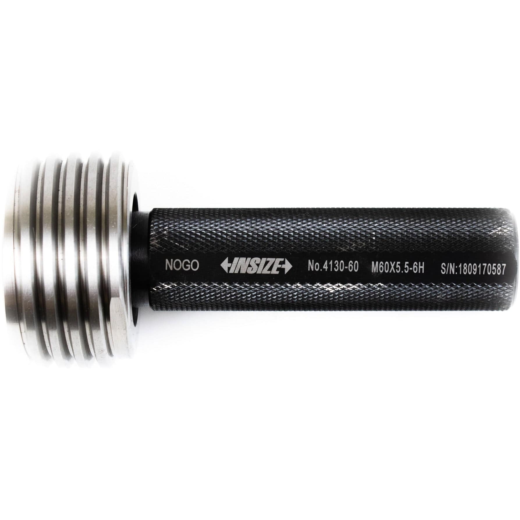 Insize Thread GO NOGO Plug Gauge M60x5.5mm Series 4130-60 - Twin Eagle Imports