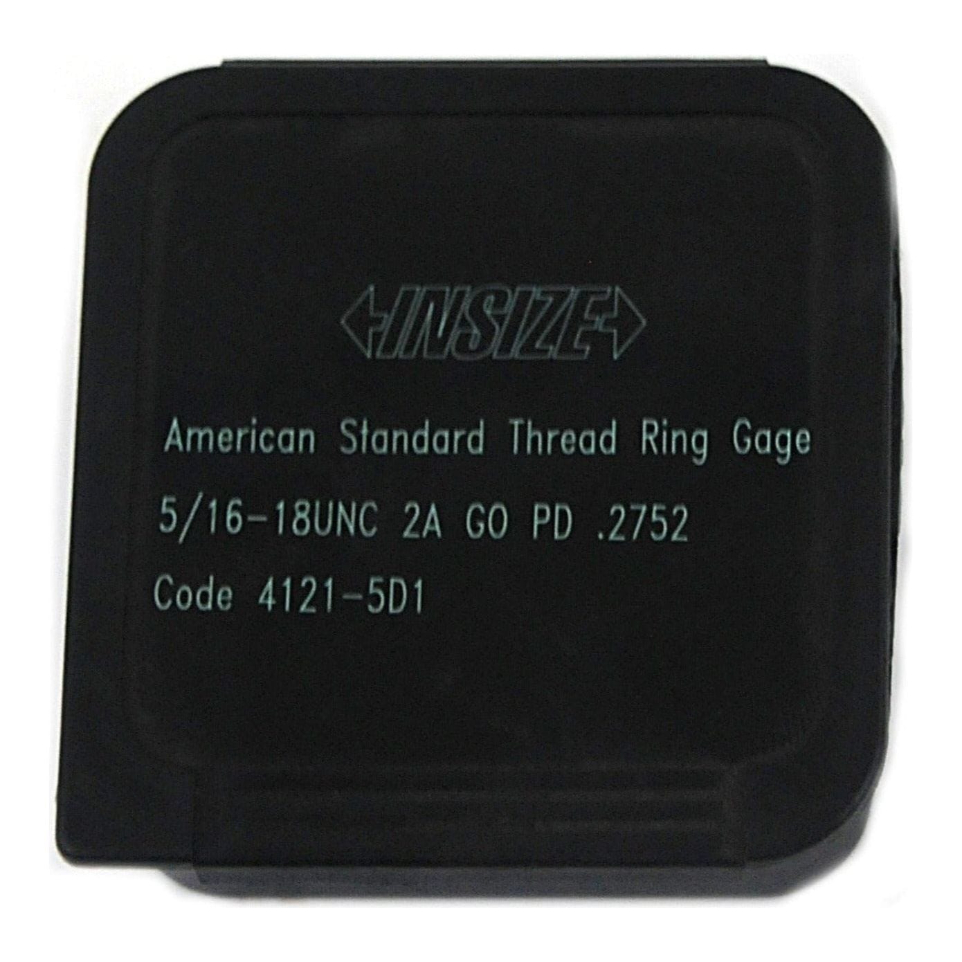 Insize Thread GO Ring Gauge 5/16"-18 UNC Series 4121-5D1 - Twin Eagle Imports