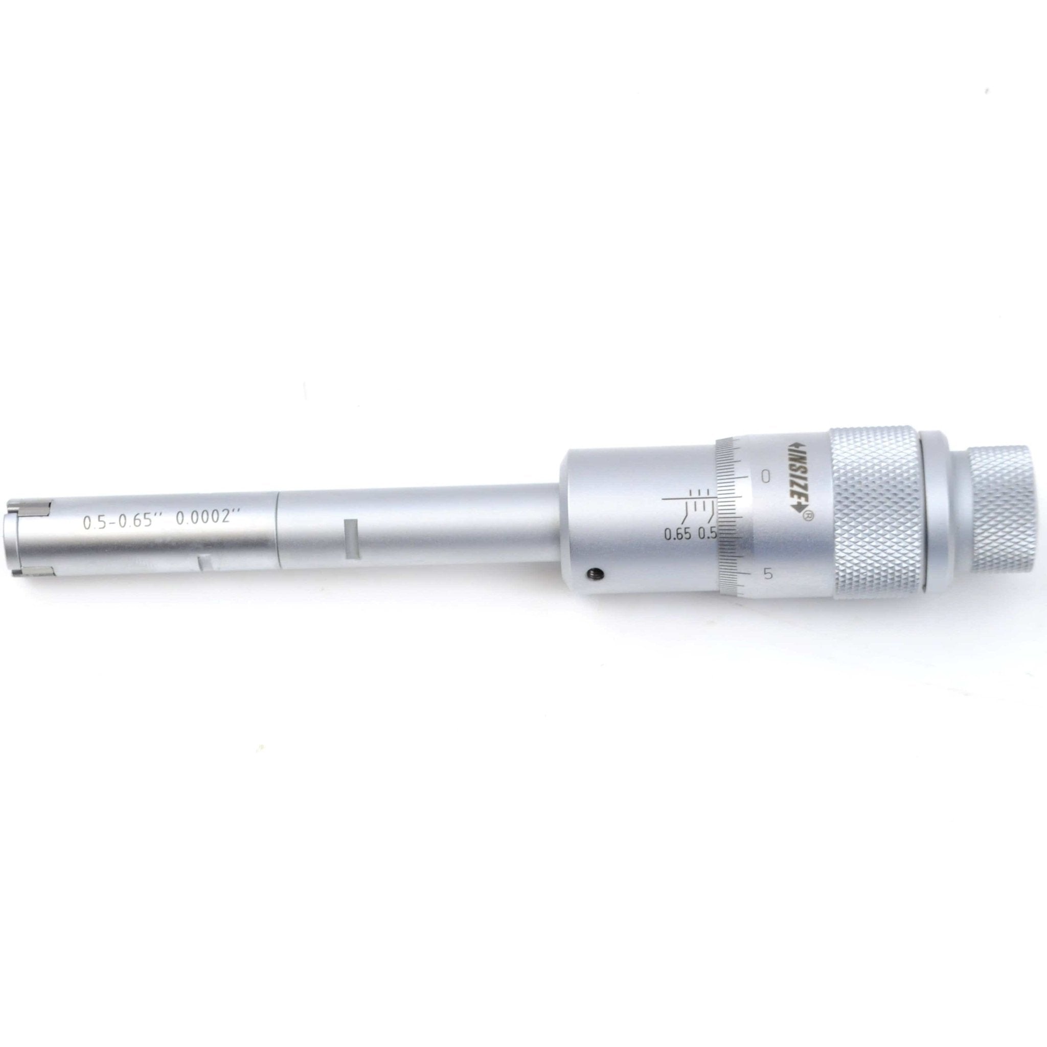 Insize Three Point Internal Micrometer 0.5-0.65" Range Series 3227-E065 - Twin Eagle Imports