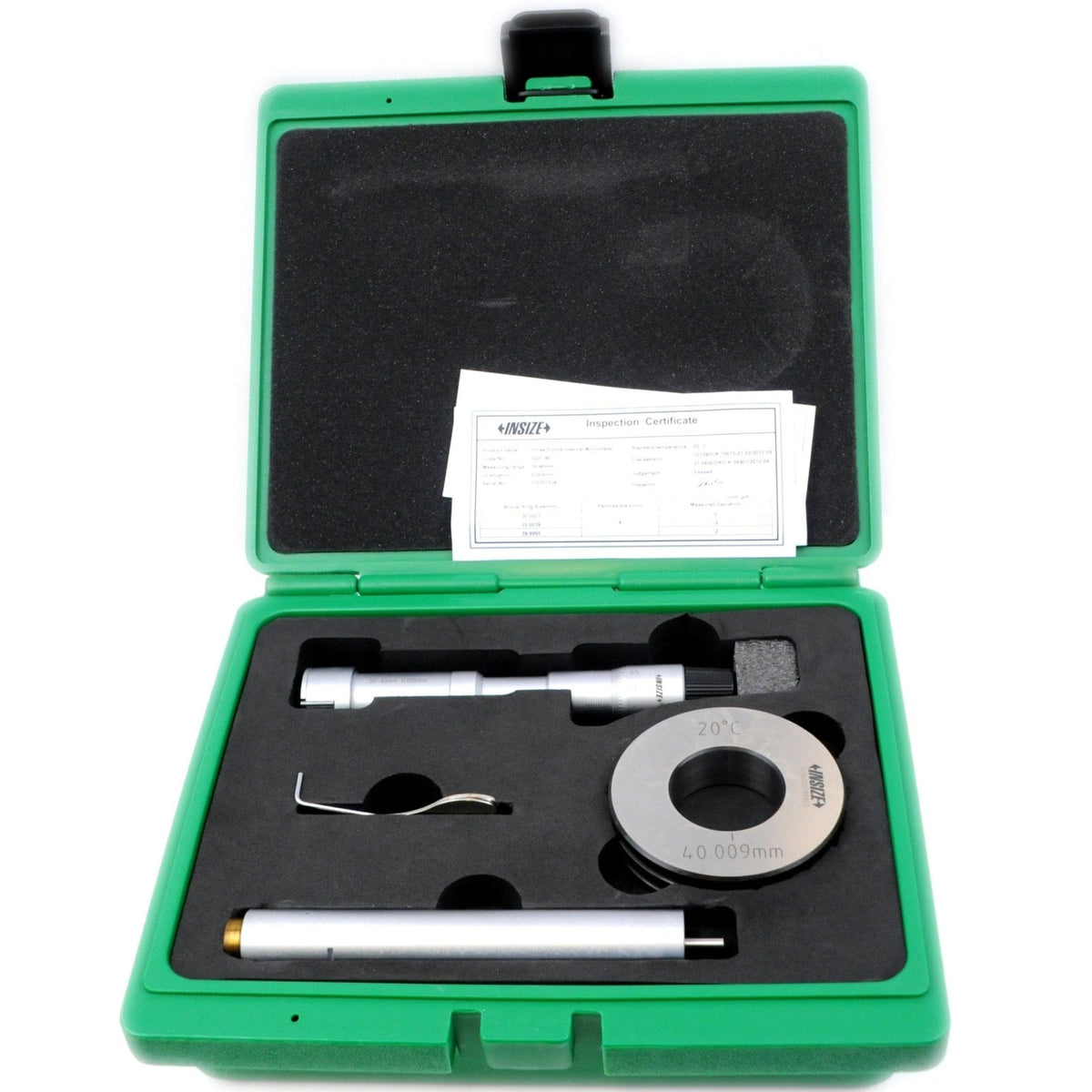Insize Three Point Internal Micrometer 30-40mm Range Series 3227-40 - Twin Eagle Imports