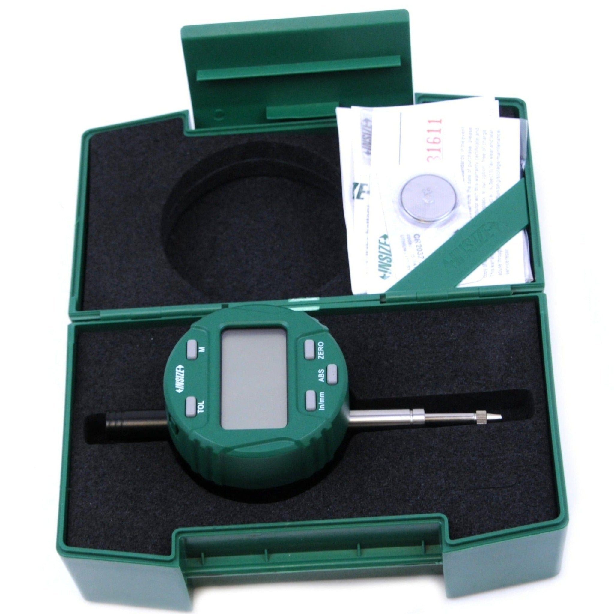 Insize Travel Digital Indicator 12.7mm/0.5" Range Series 2103-10 - Twin Eagle Imports