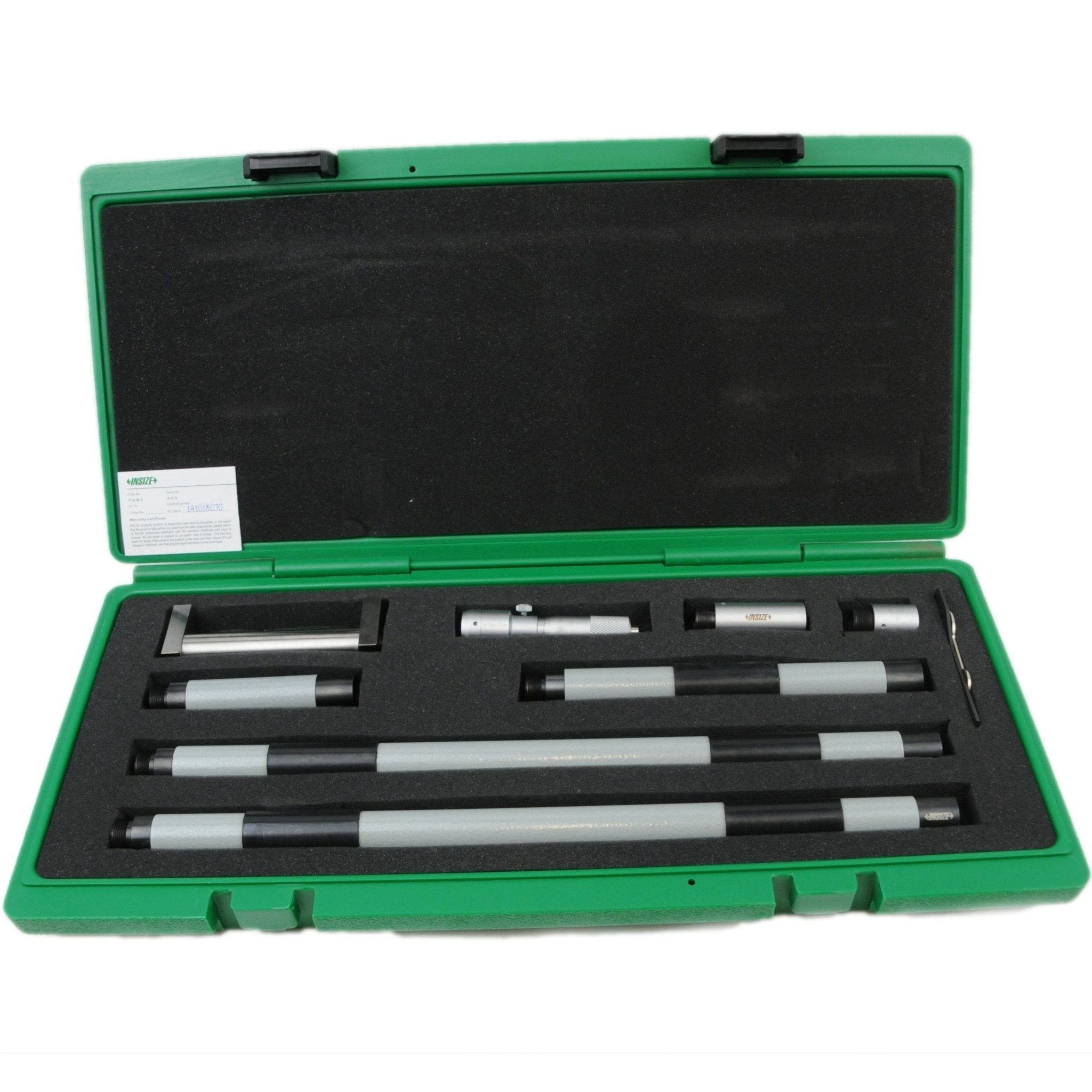 Insize Tubular Inside Micrometer 100-500mm Range Series 3225-500 - Twin Eagle Imports
