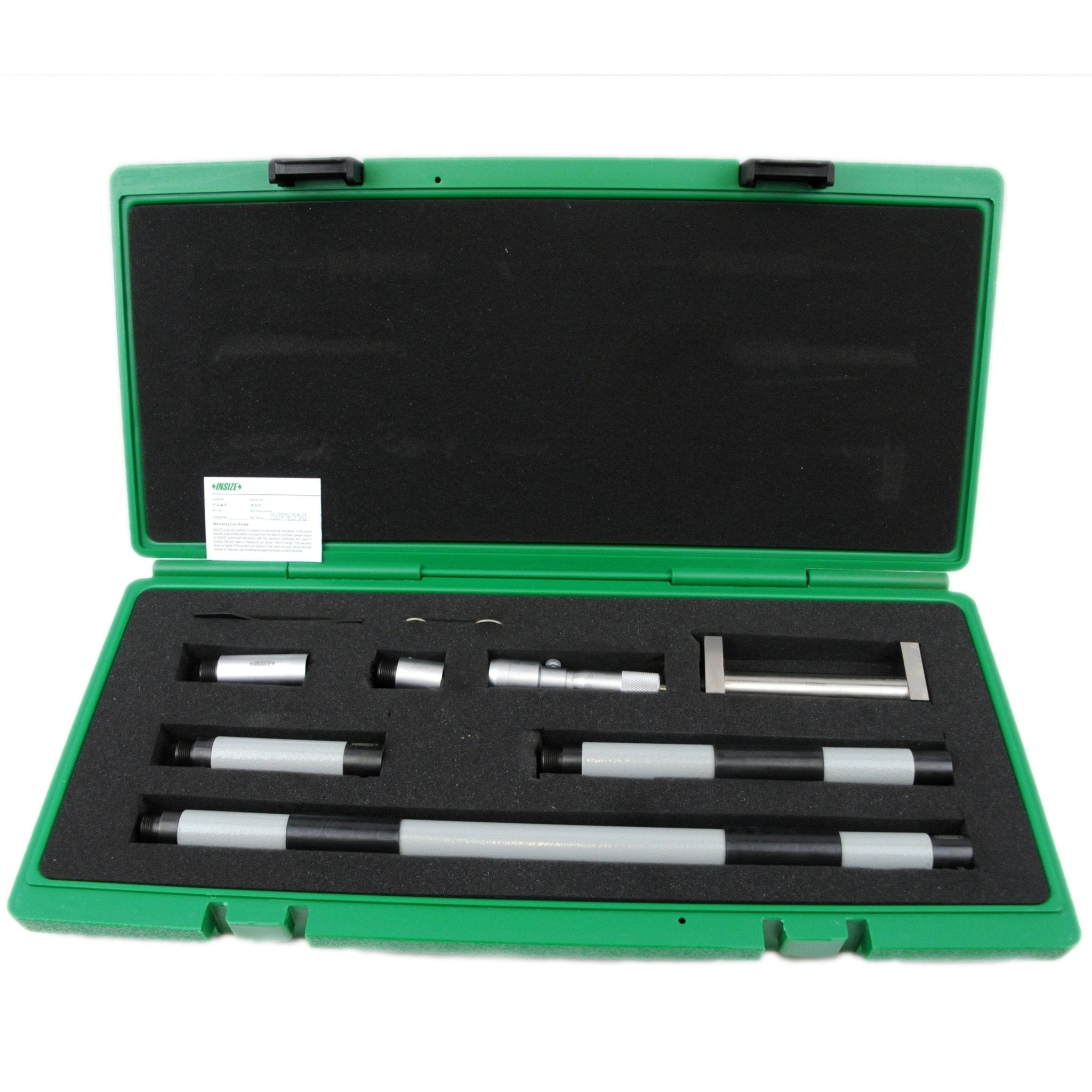 Insize Tubular Inside Micrometer 100-900mm Range Series 3225-900 - Twin Eagle Imports