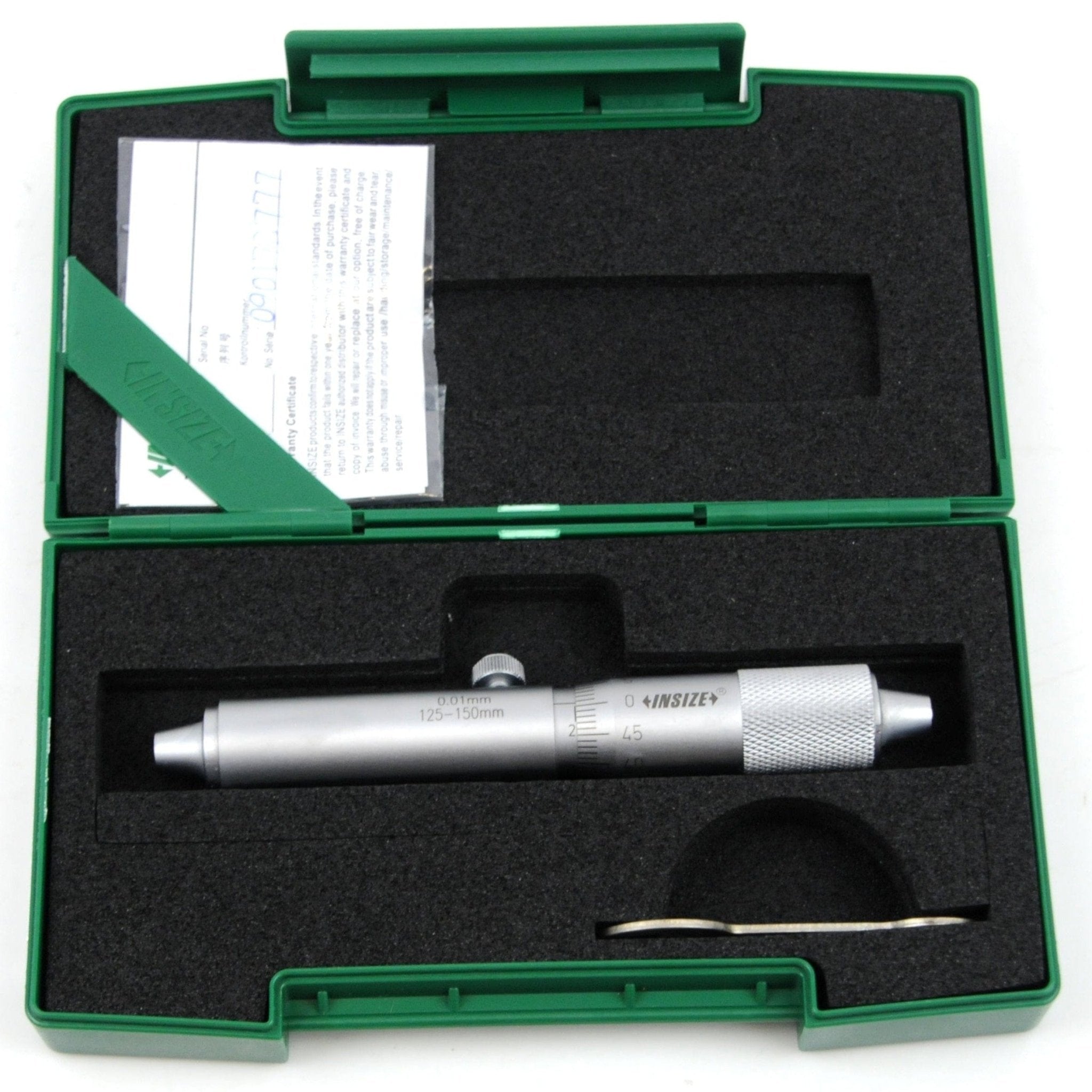 Insize Tubular Inside Micrometer 125-150mm Range Series 3229-150 - Twin Eagle Imports