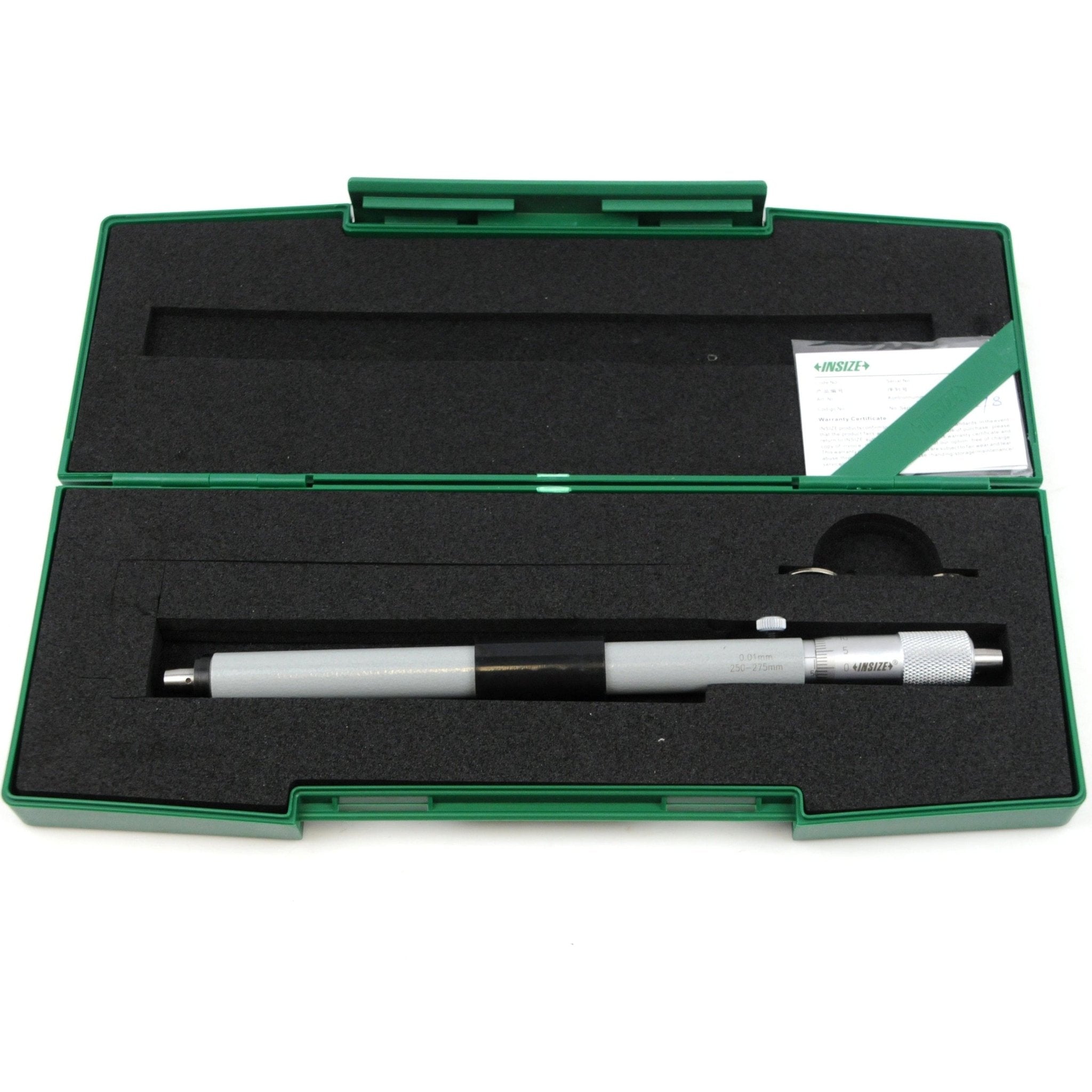 Insize Tubular Inside Micrometer 250-275mm Range Series 3229-275 - Twin Eagle Imports