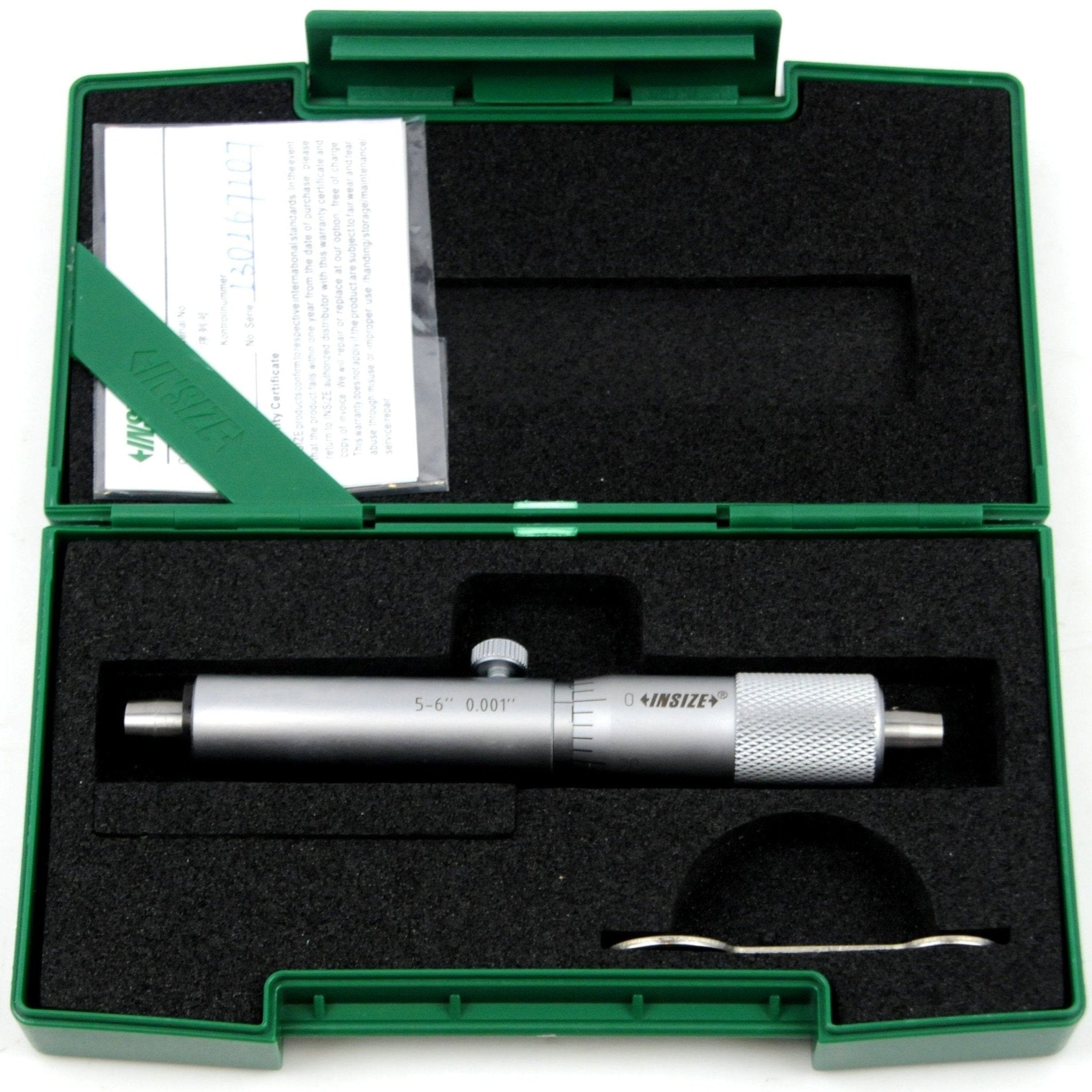 Insize Tubular Inside Micrometer 5-6" Range Series 3229-6 - Twin Eagle Imports