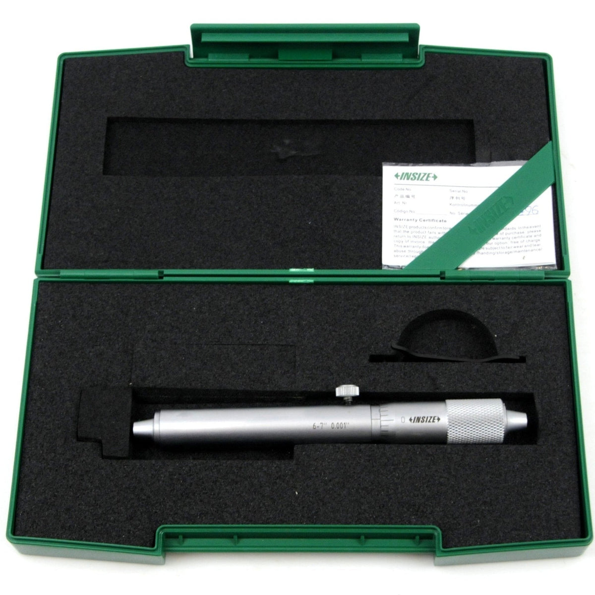 Insize Tubular Inside Micrometer 6-7" Range Series 3229-7 - Twin Eagle Imports