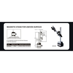 Insize Uneven Contour Magnetic Stand 60 kg Force Series 6215-60 - Twin Eagle Imports