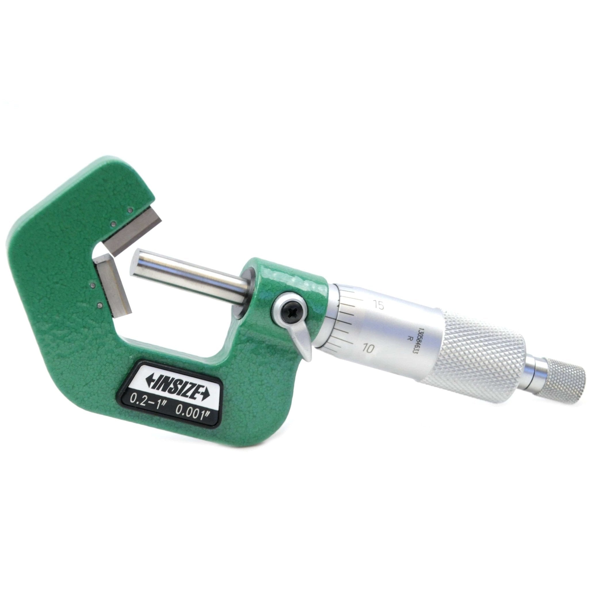 Insize V Shape Anvil Micrometer 0.2-1" Range Series 3290-105 - Twin Eagle Imports