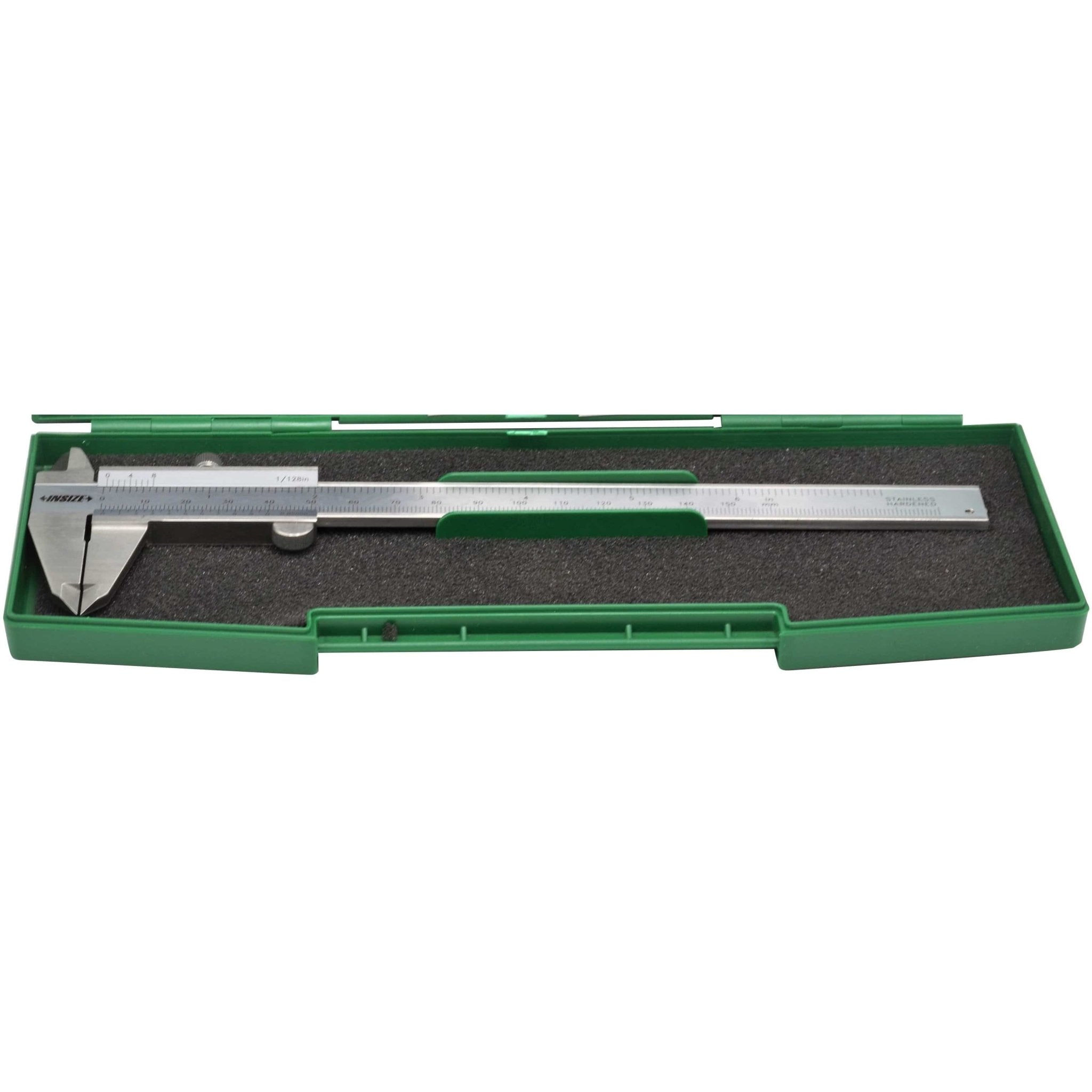 Insize Vernier Caliper 0-150mm / 0-6" Range Series 1205-150S - Twin Eagle Imports